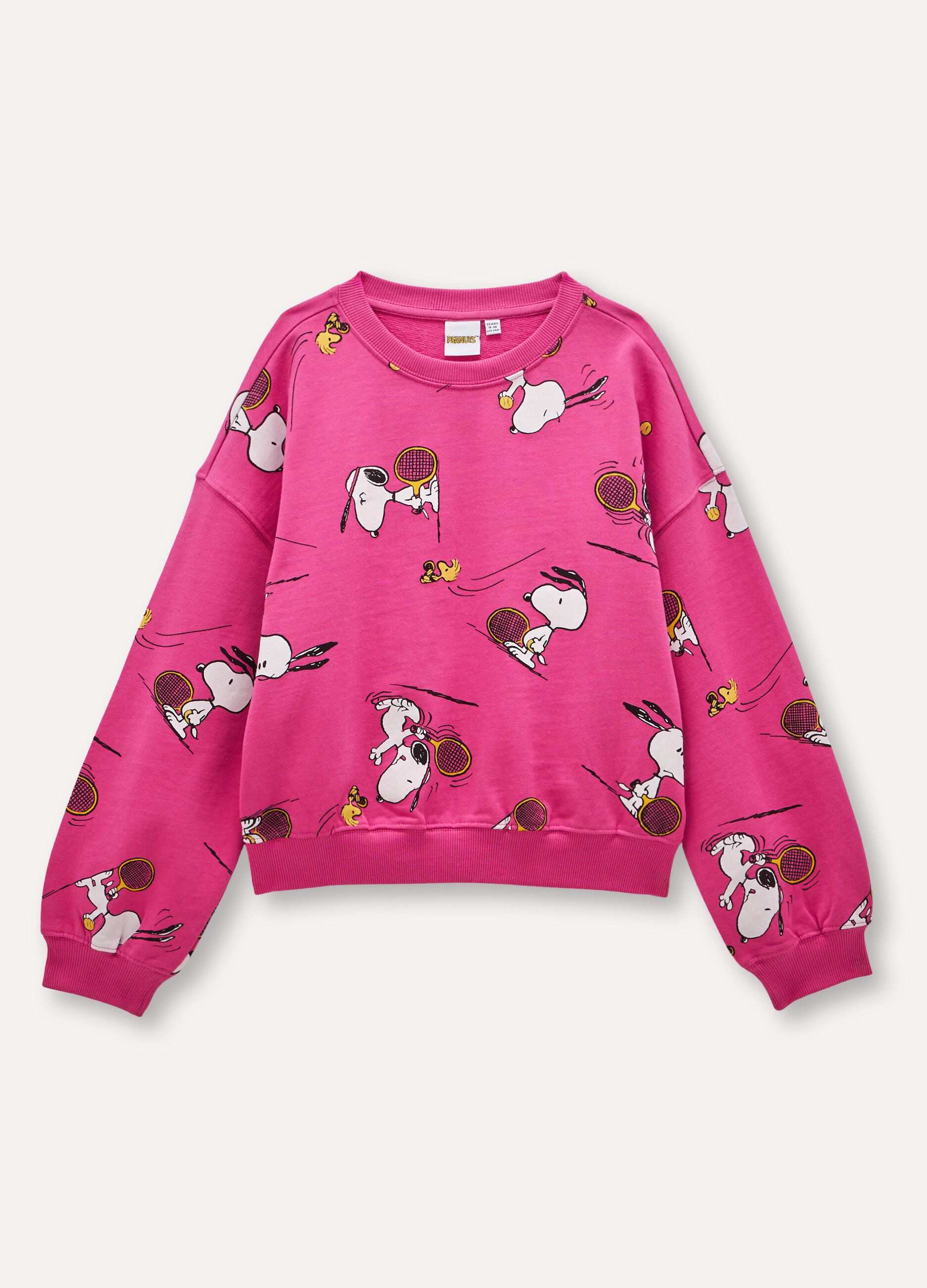 Felpa Snoopy in puro cotone ragazza_0