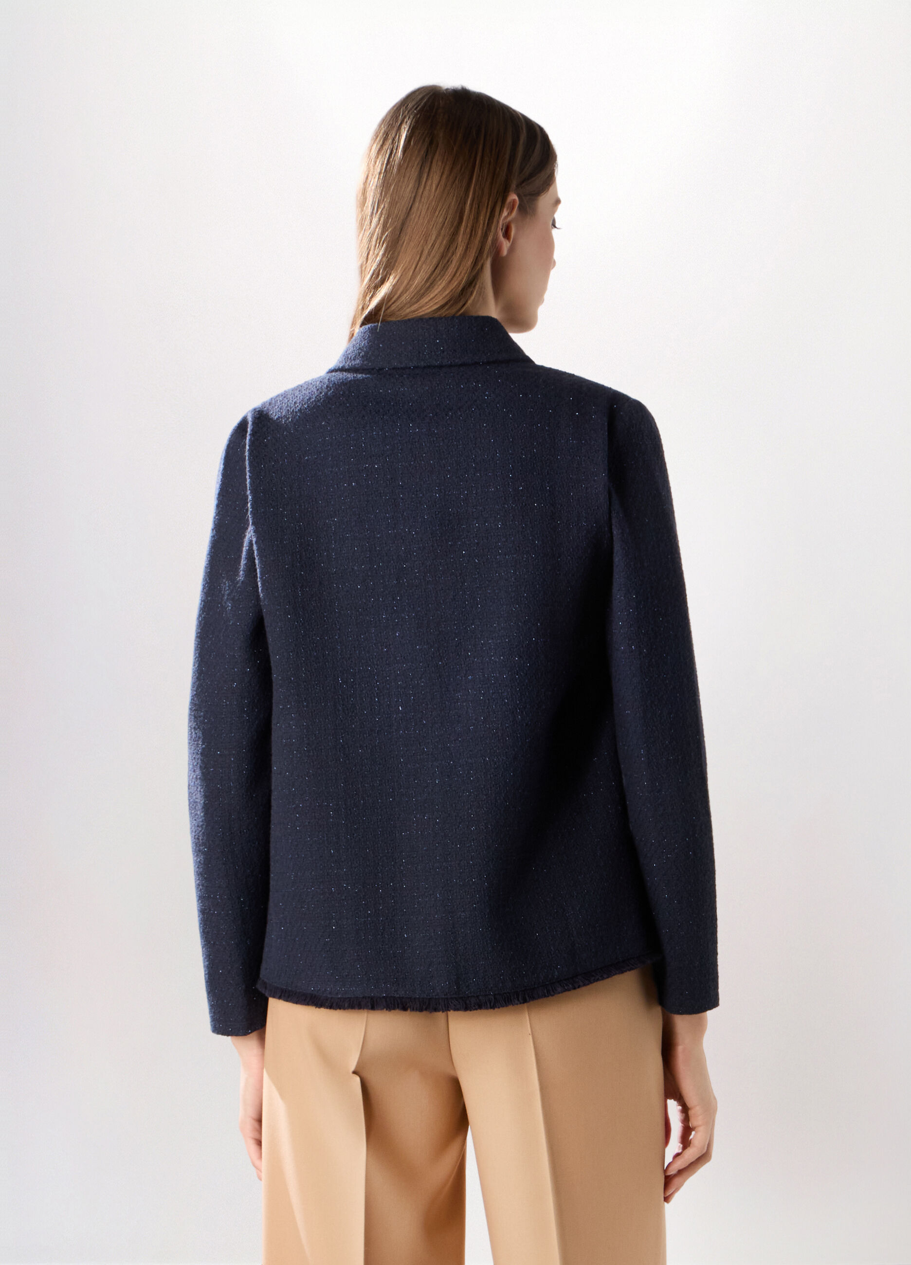 Giacca misto lana donna_1