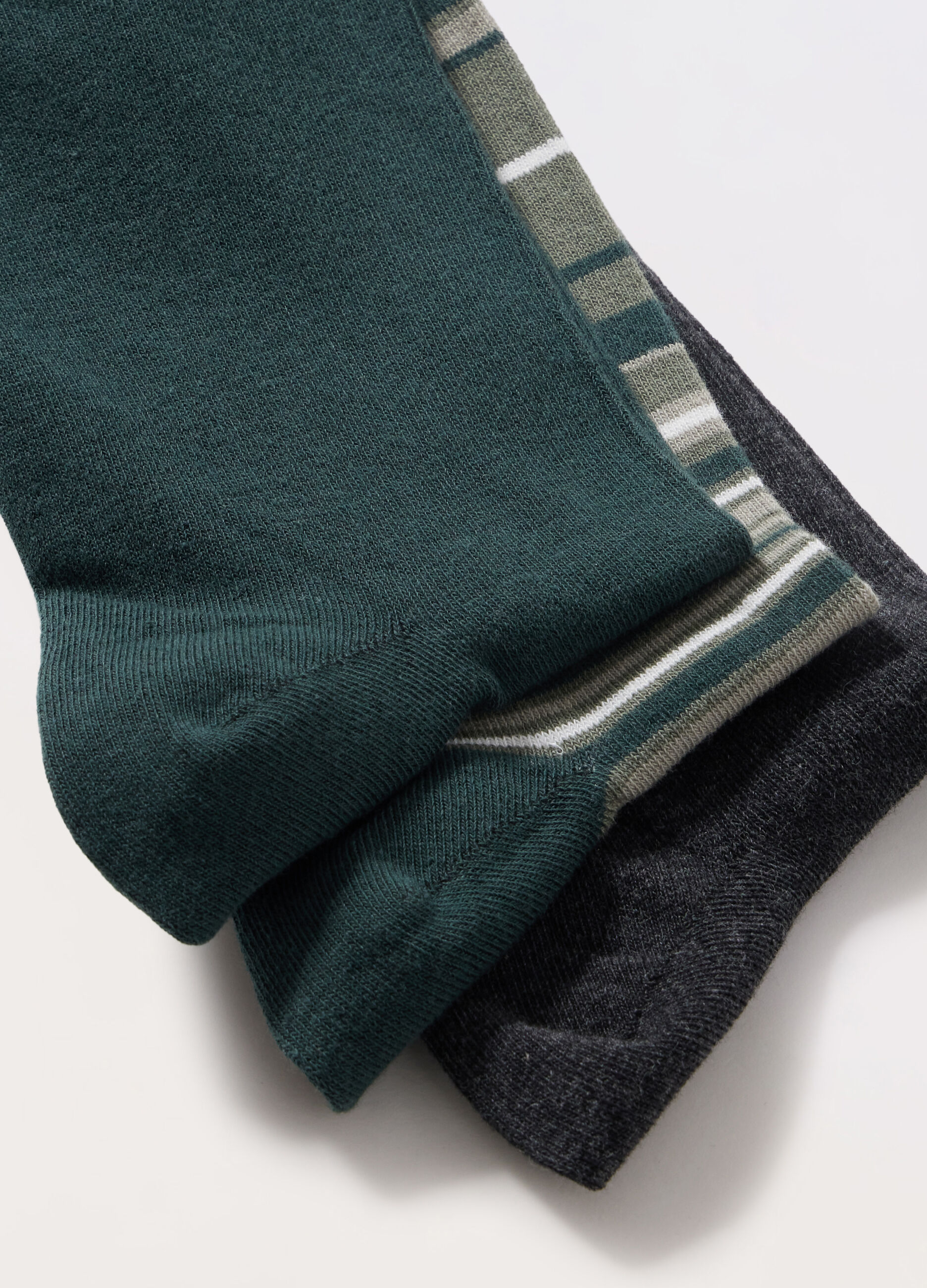 3 pack calze corte in cotone stretch uomo_1