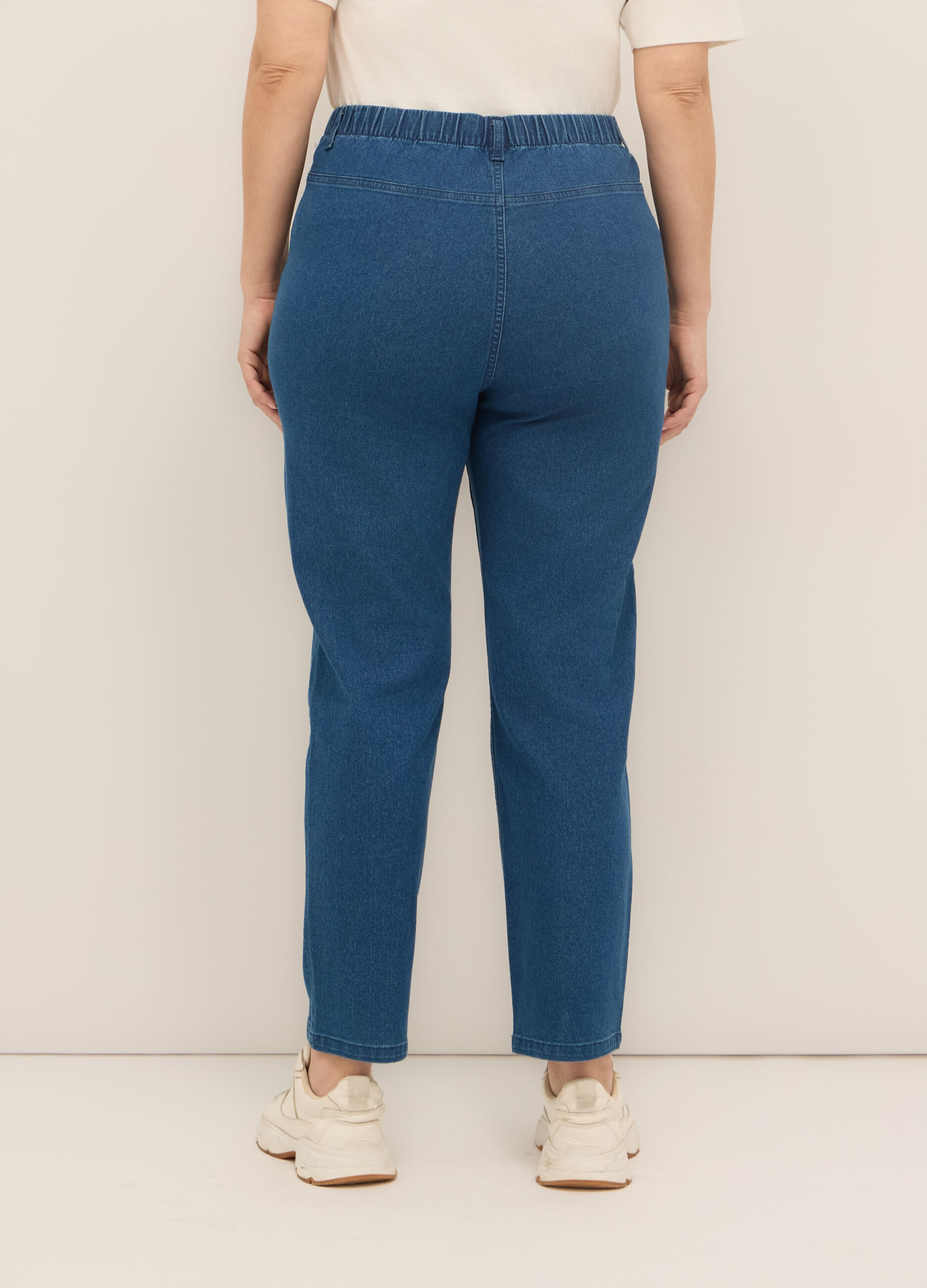 Jeggings in stretch denim donna curvy_1