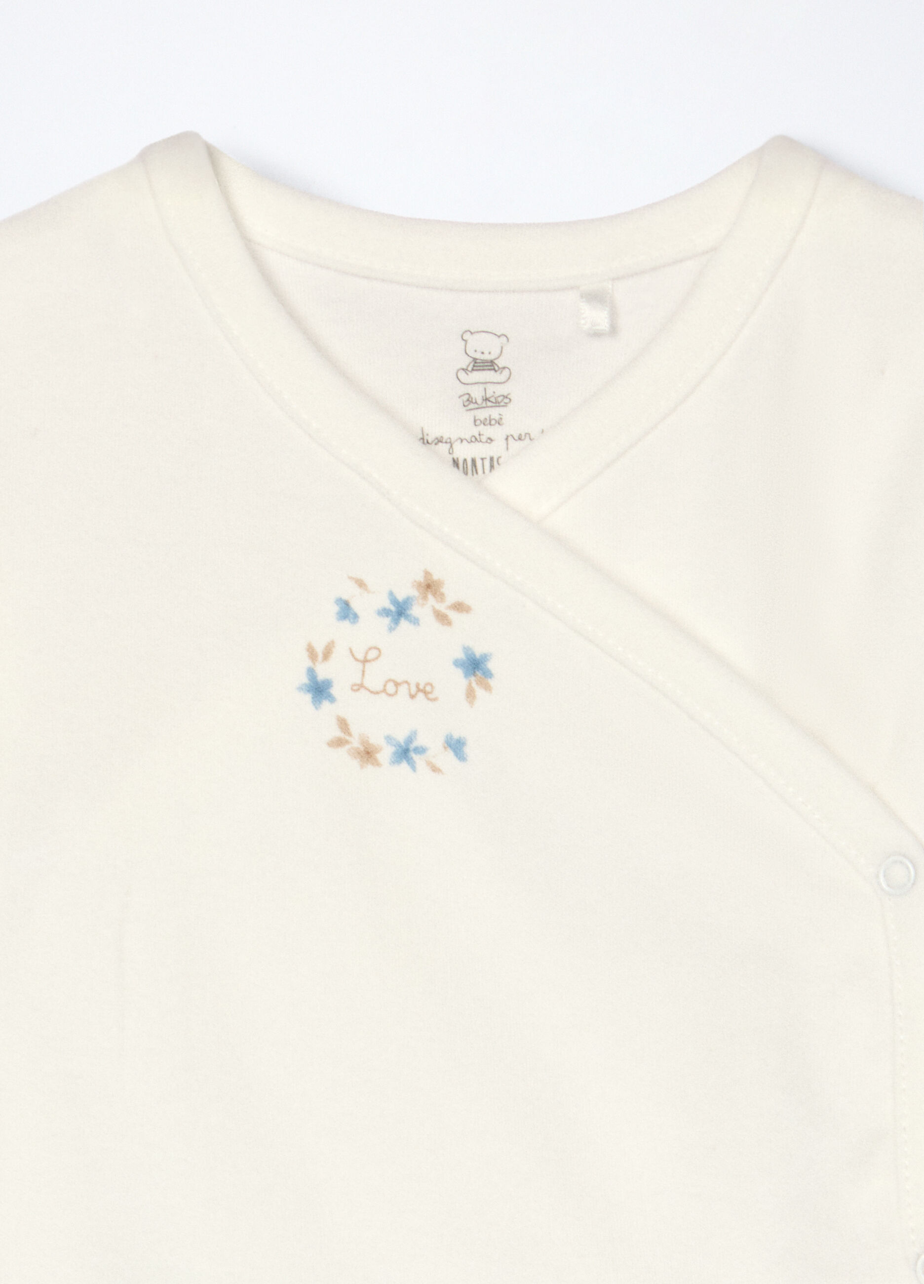 Pack 2 body incrociati in interlock di puro cotone _3