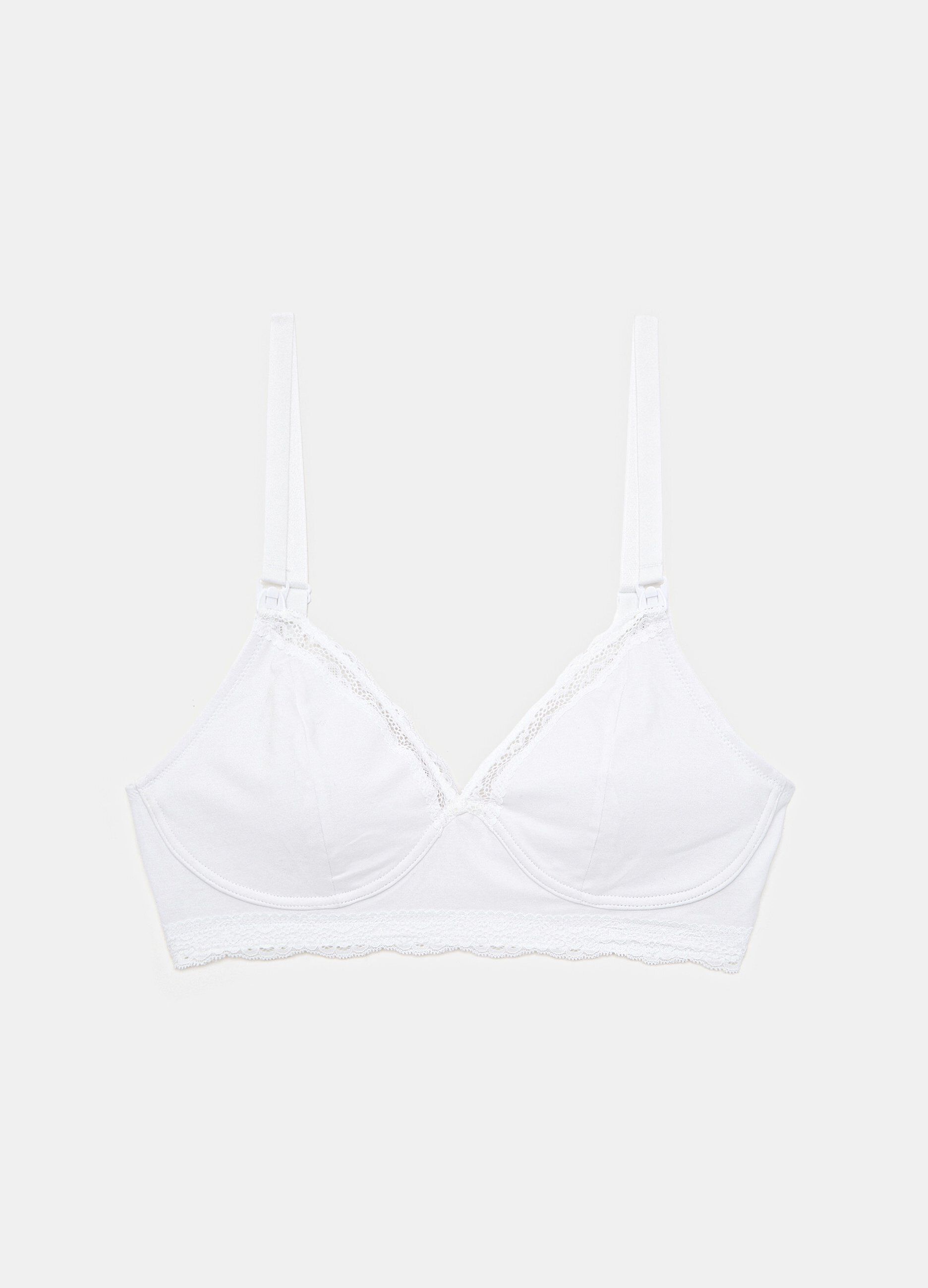 Reggiseno a triangolo con pizzo donna_0