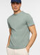T-shirt girocollo slim fit in cotone uomo_0