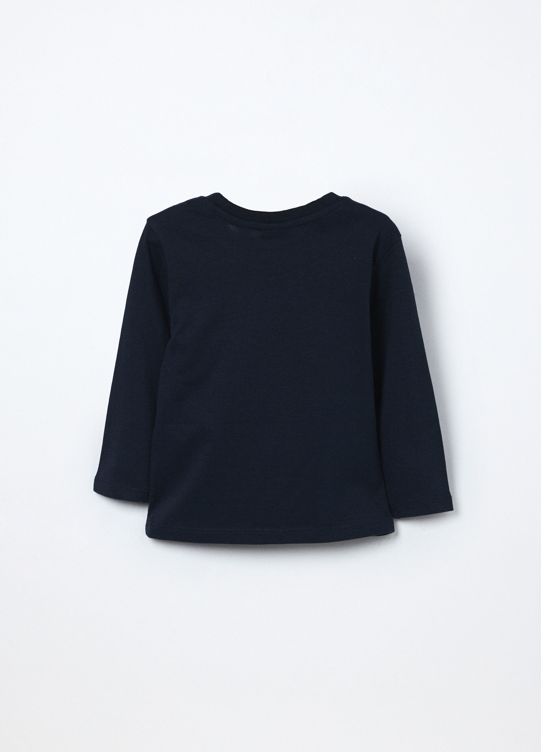 T-shirt in jersey di puro cotone neonato_1