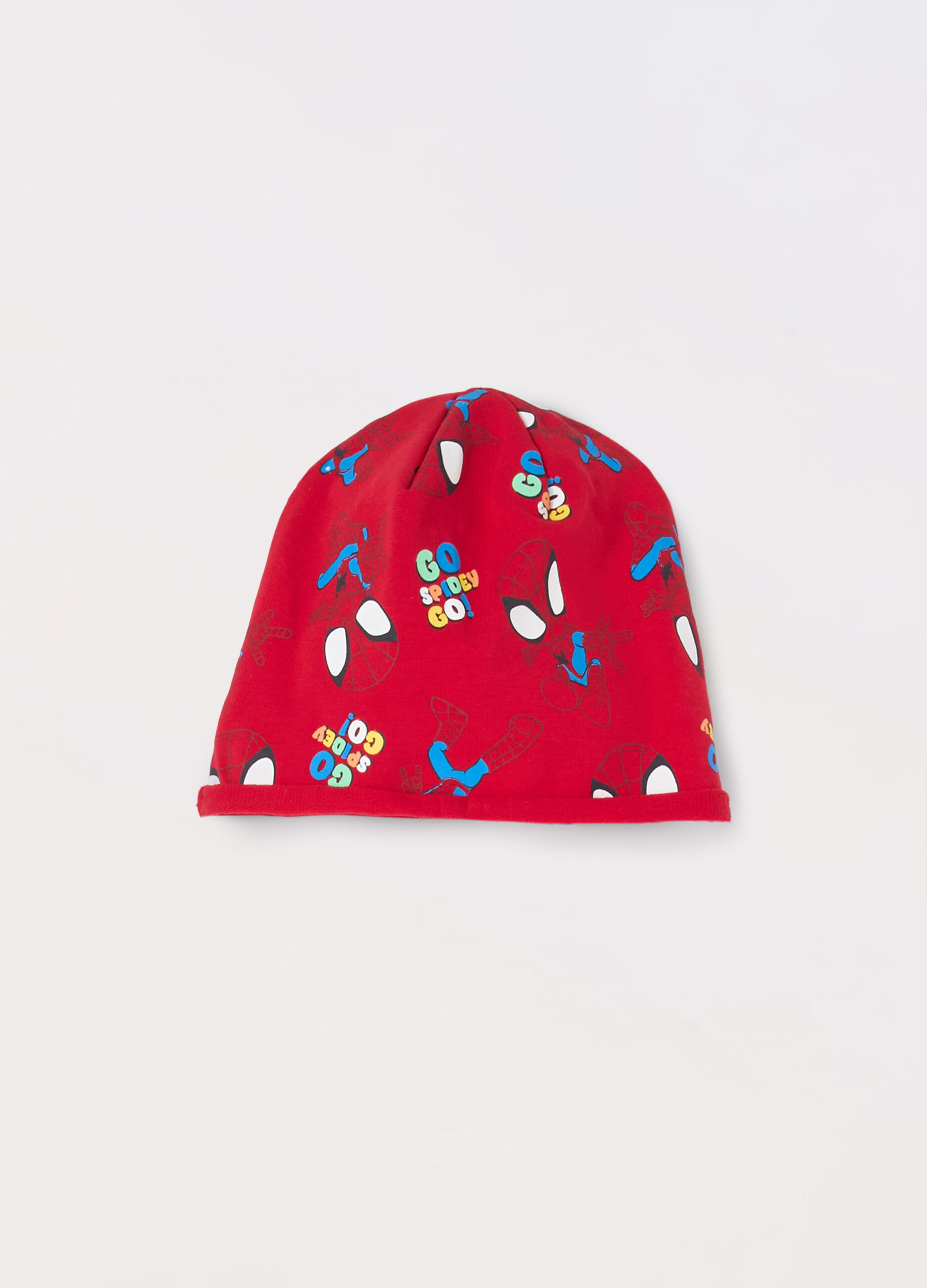 Berrettino Spidey in french terry stretch neonato_0