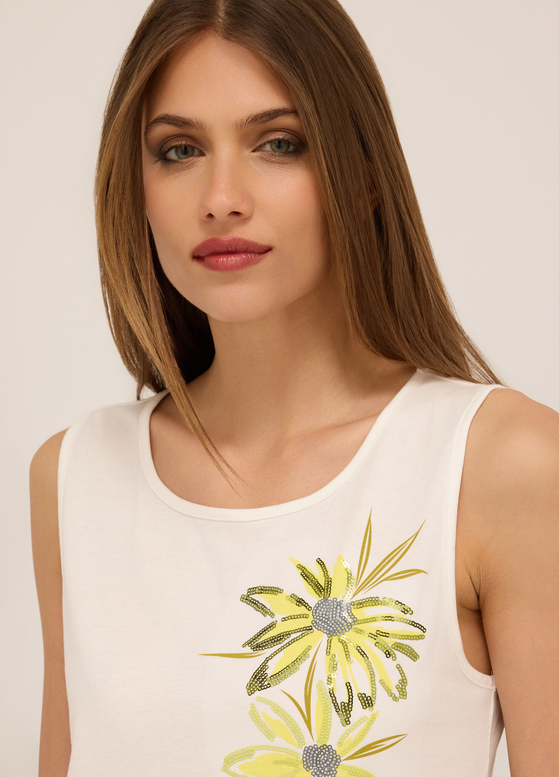 Canotta in puro cotone donna_2