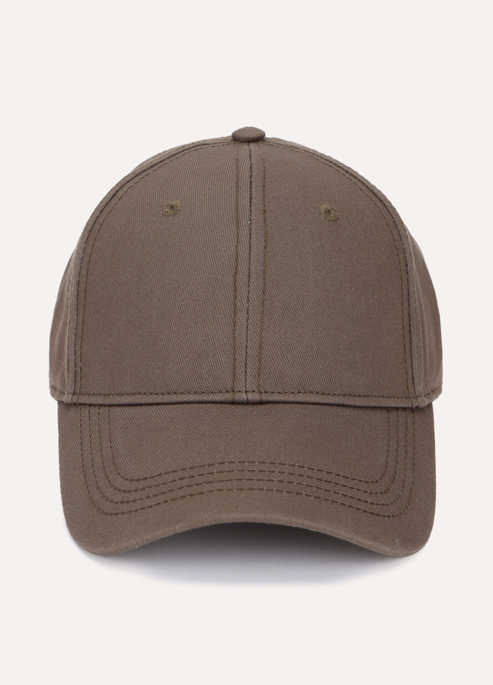 Cappello baseball in twill di cotone uomo_0