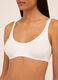 Reggiseno crop top in cotone stretch donna_2