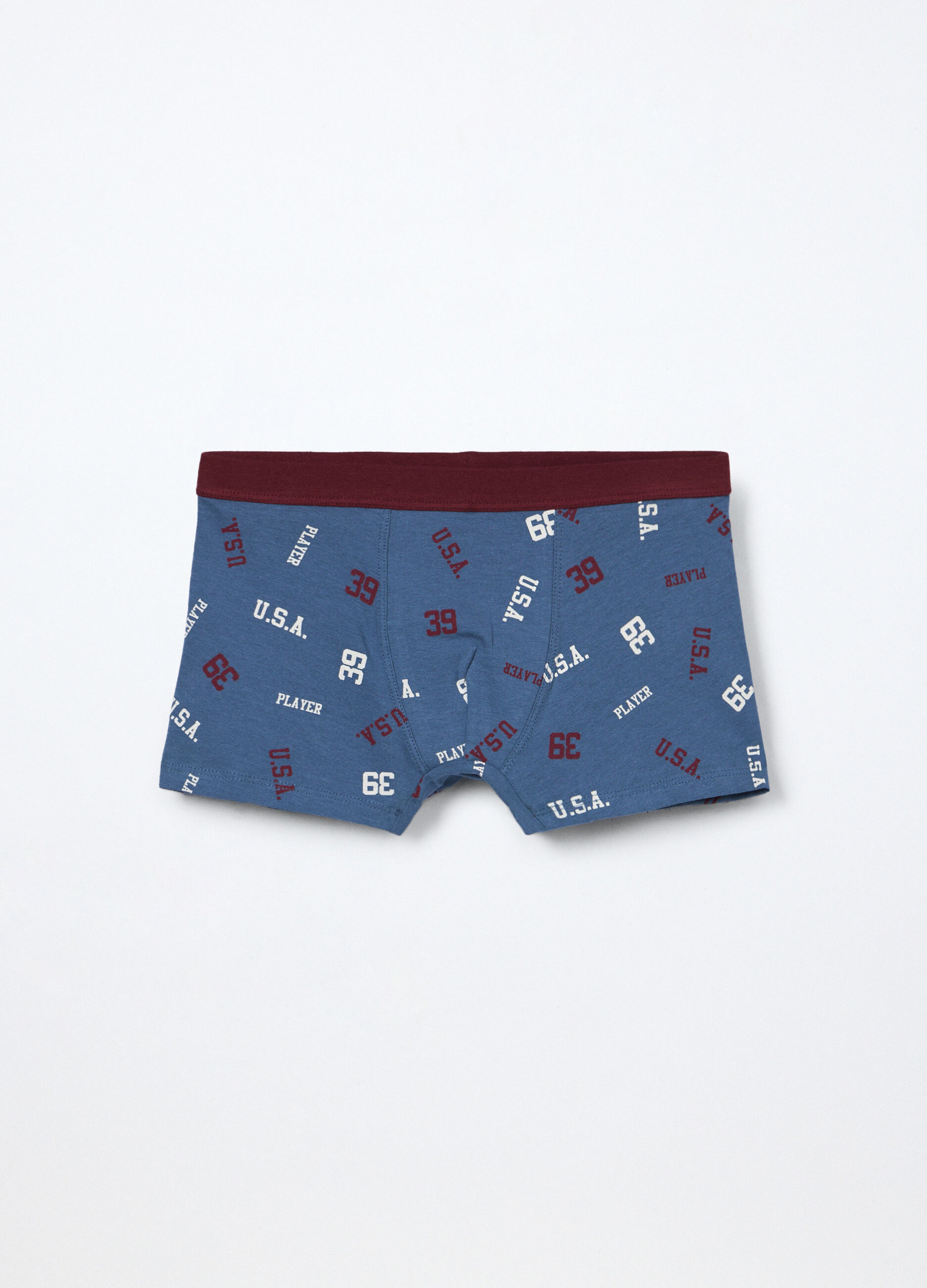 Pack 3 boxer in jersey di cotone stretch ragazzo_2