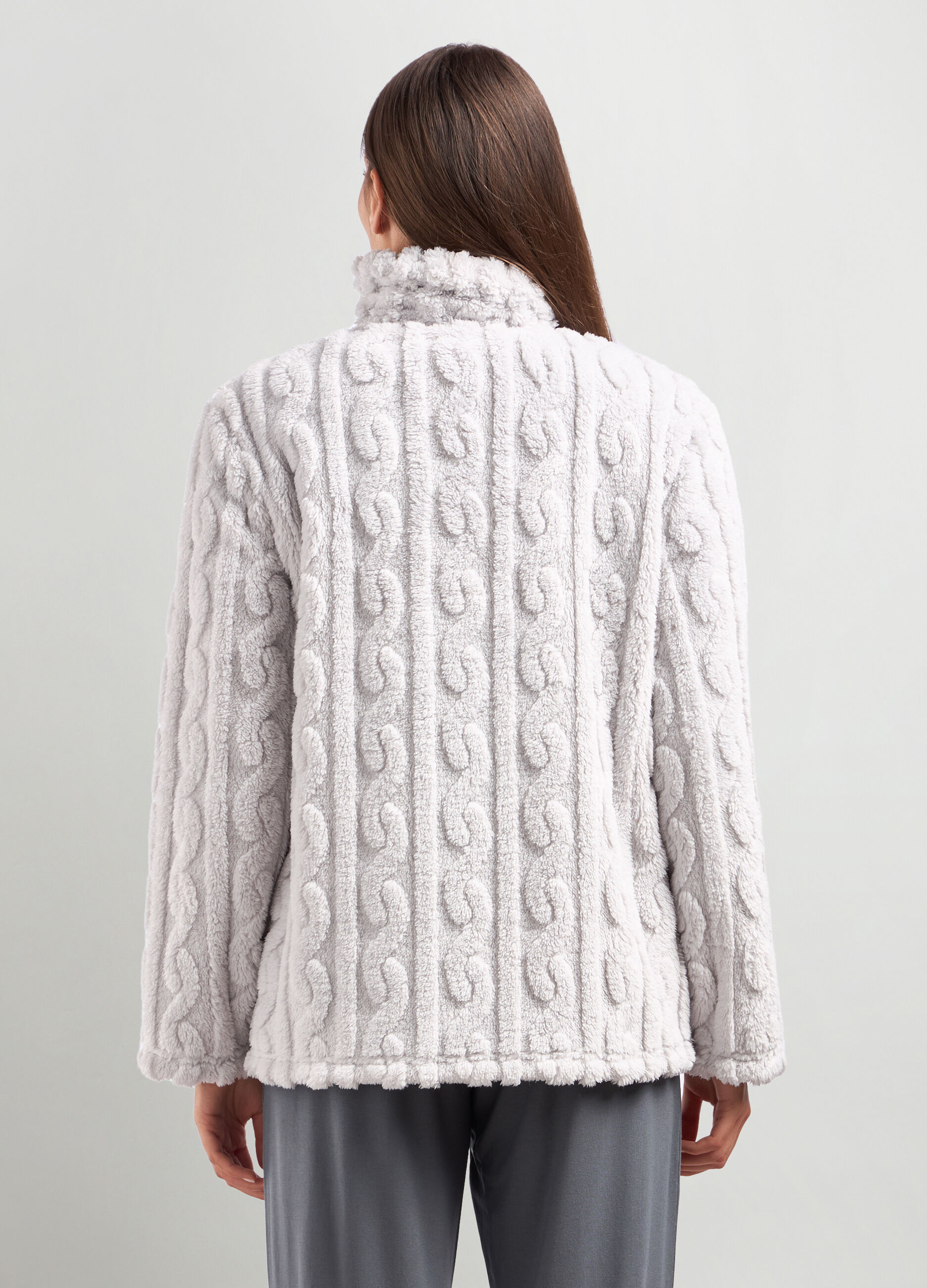 Vestaglia in coral fleece donna_1