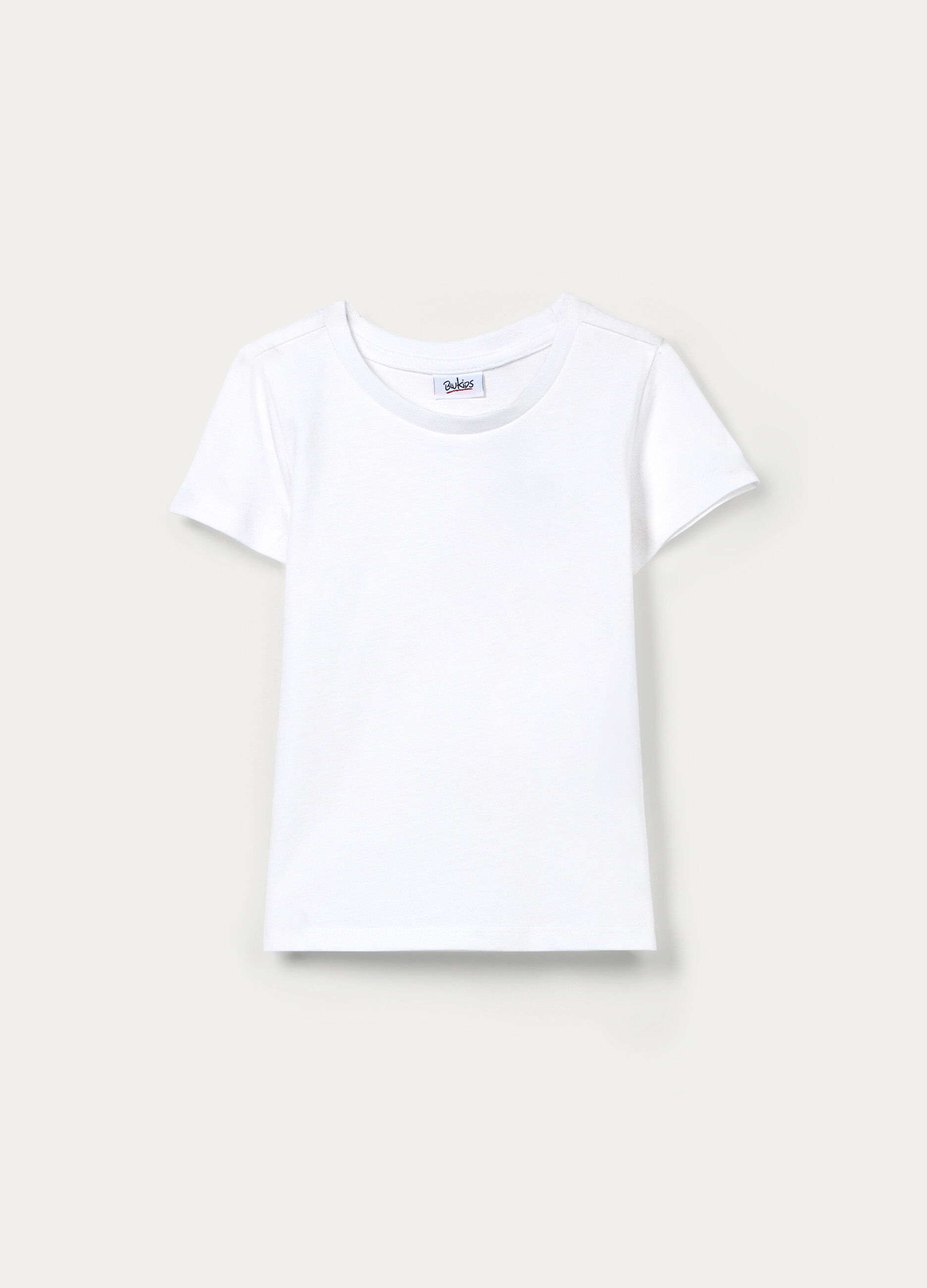 T-shirt in jersey di puro cotone bimba_0