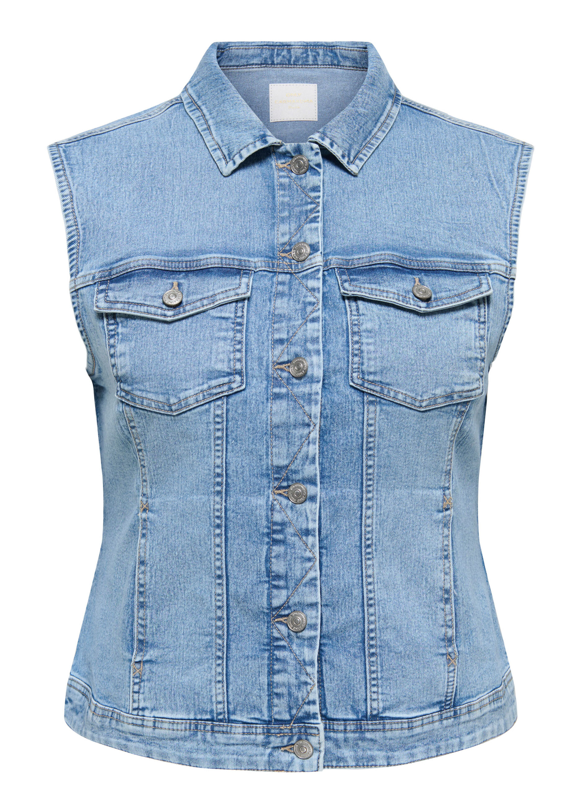 Giubbotto smanicato in denim_6