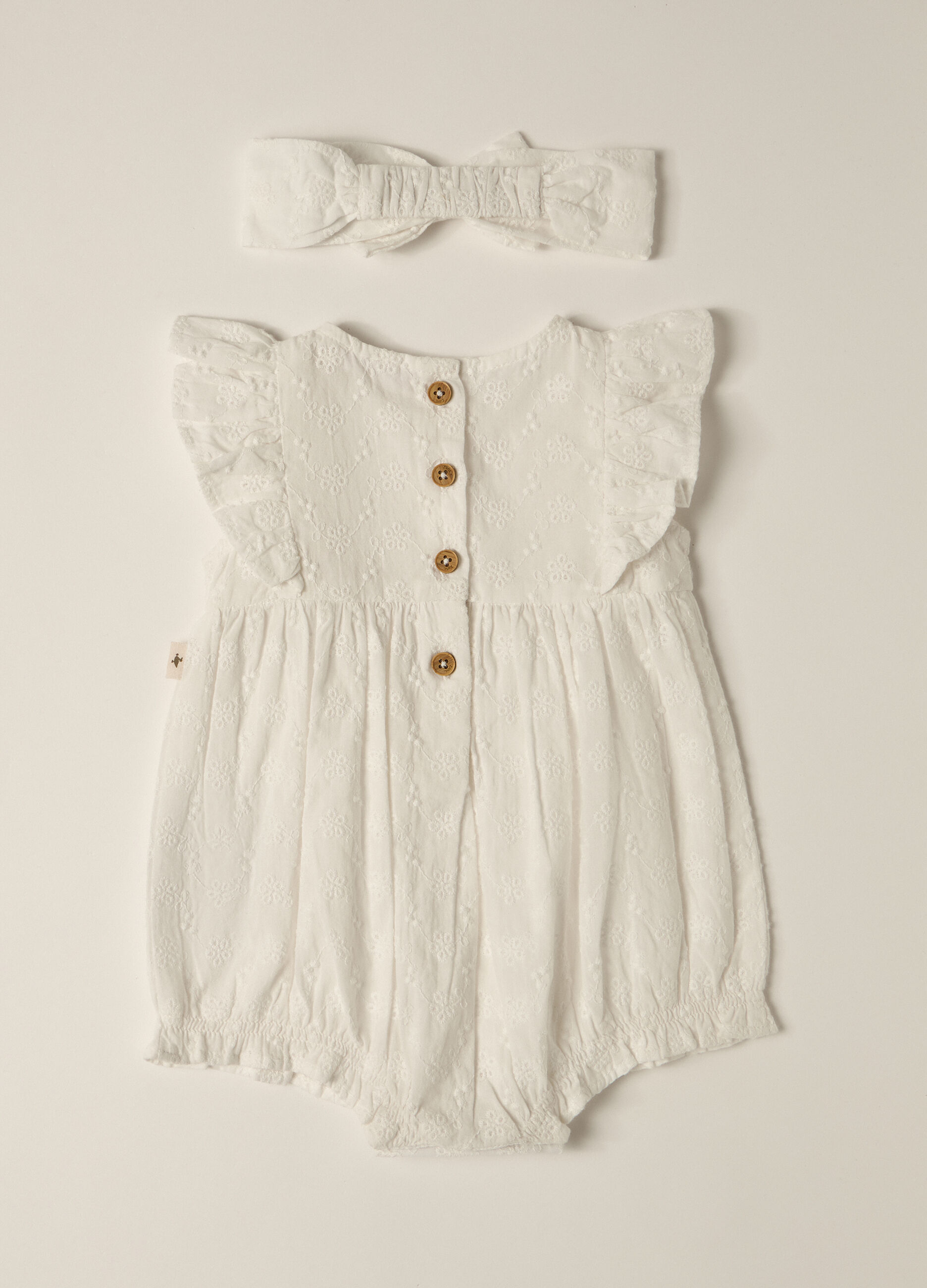 Pagliaccetto + fascetta in Sangallo IANA neonata_2