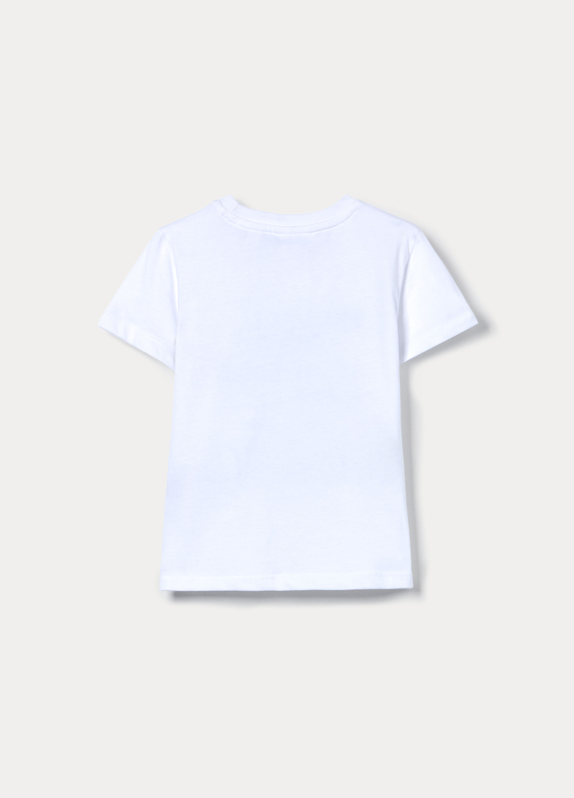 T-shirt in jersey di puro cotone bimbo_1