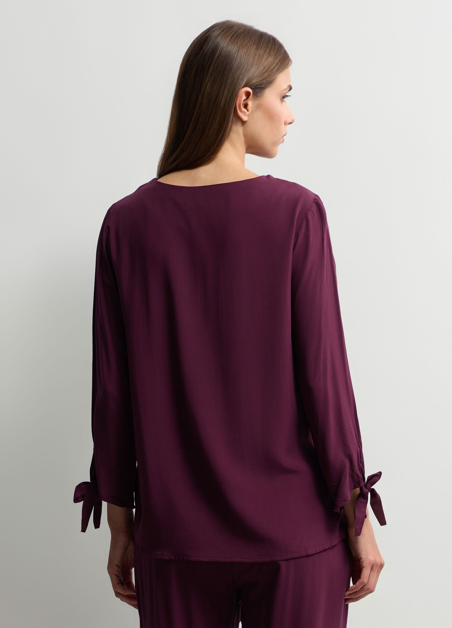Blusa in pura viscosa donna_1