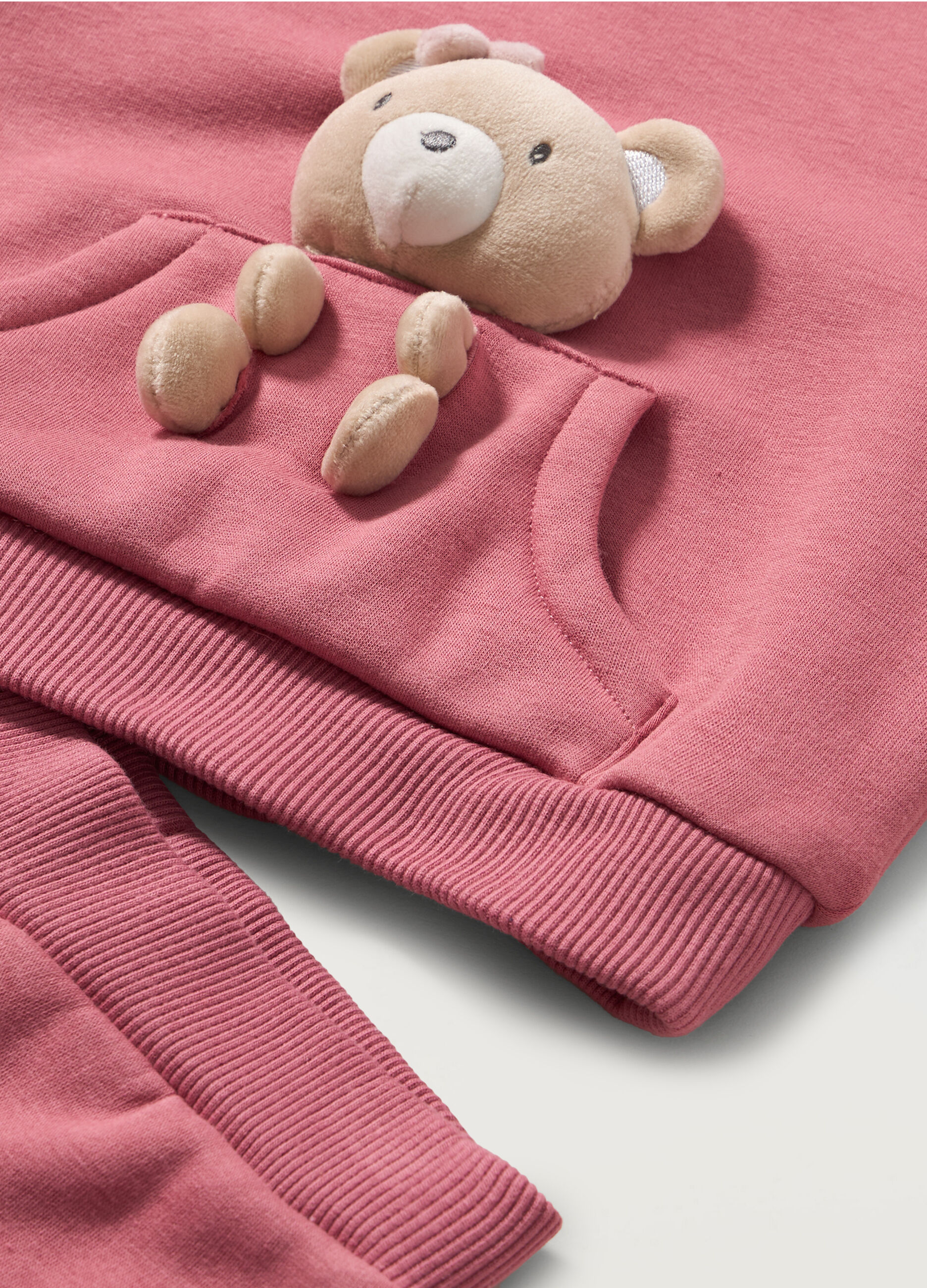 Jogging set in misto cotone neonata_1