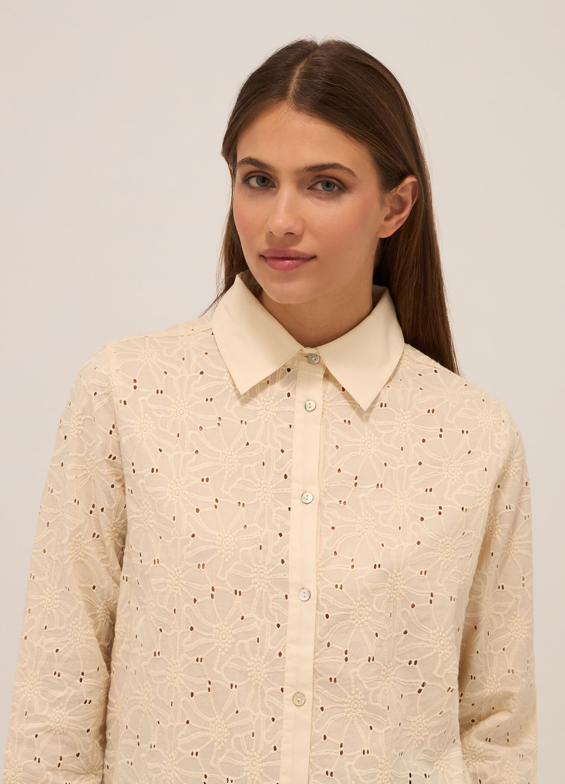 Camicia in puro cotone donna_2