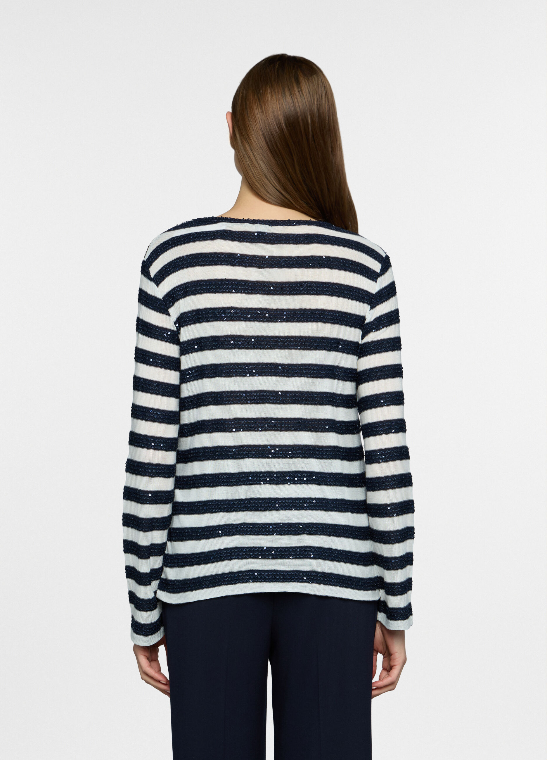 T-shirt girocollo donna_1