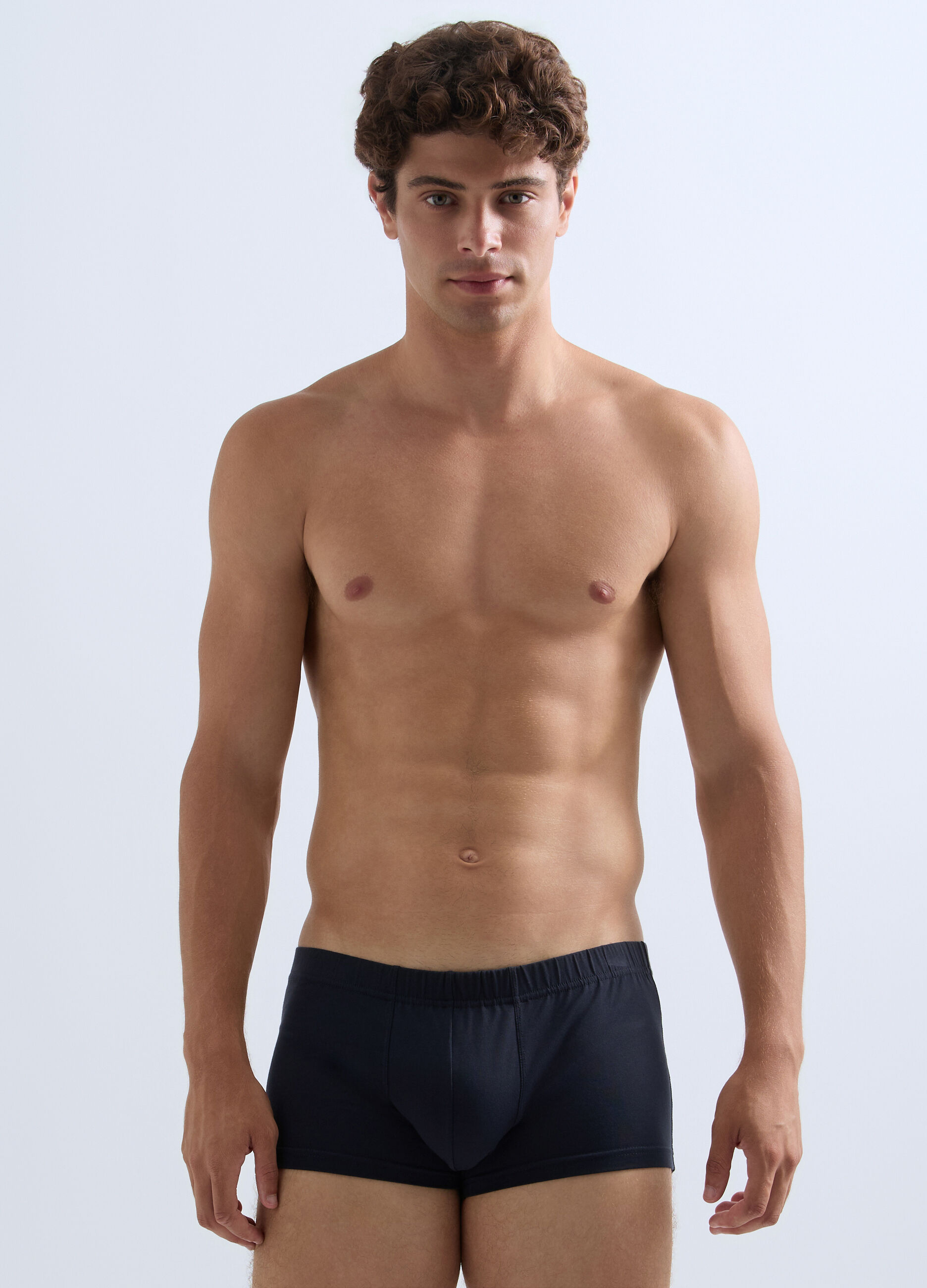 Boxer in jersey di cotone uomo_0