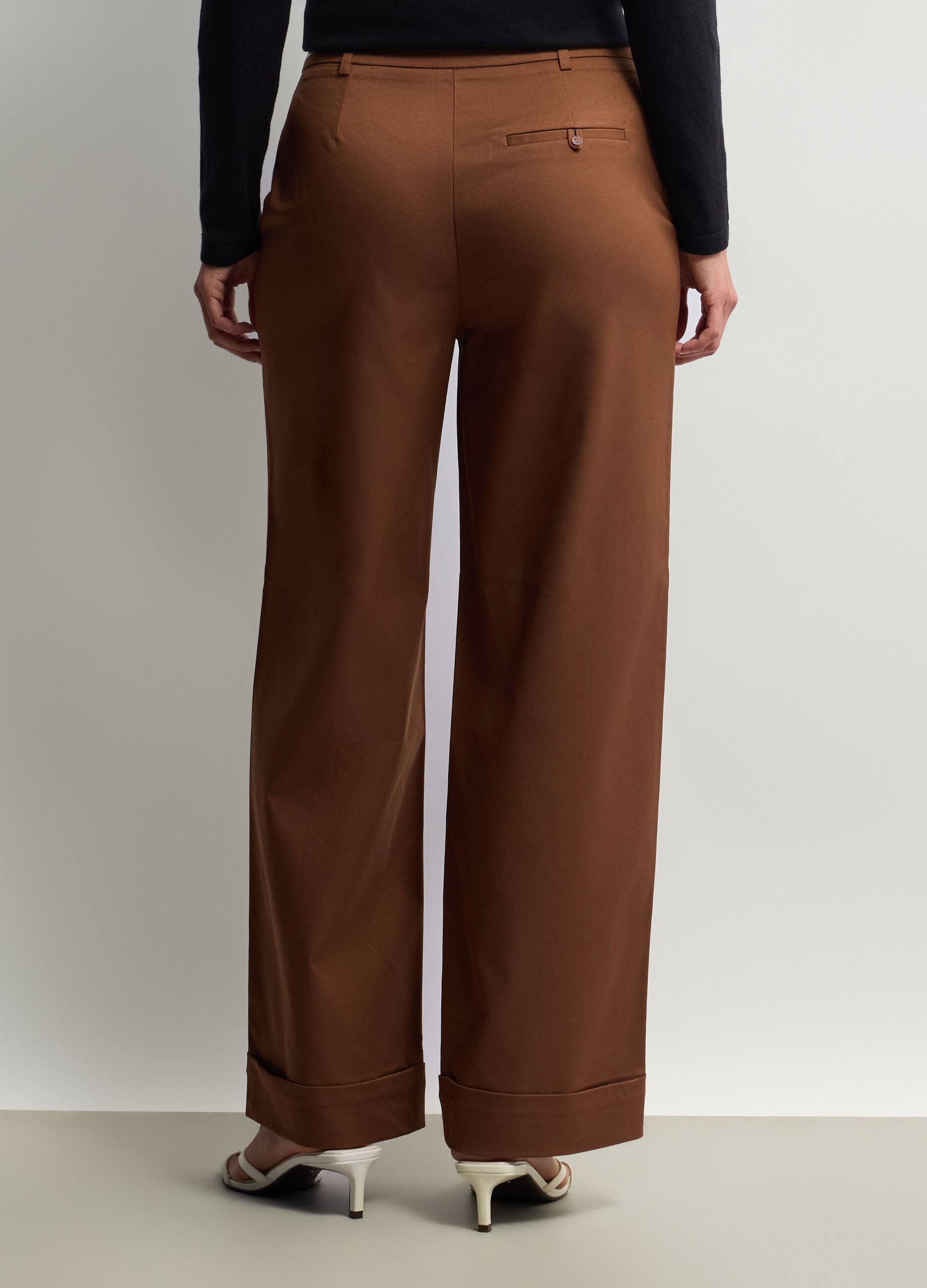 Pantaloni Fit Straight stretch donna_2