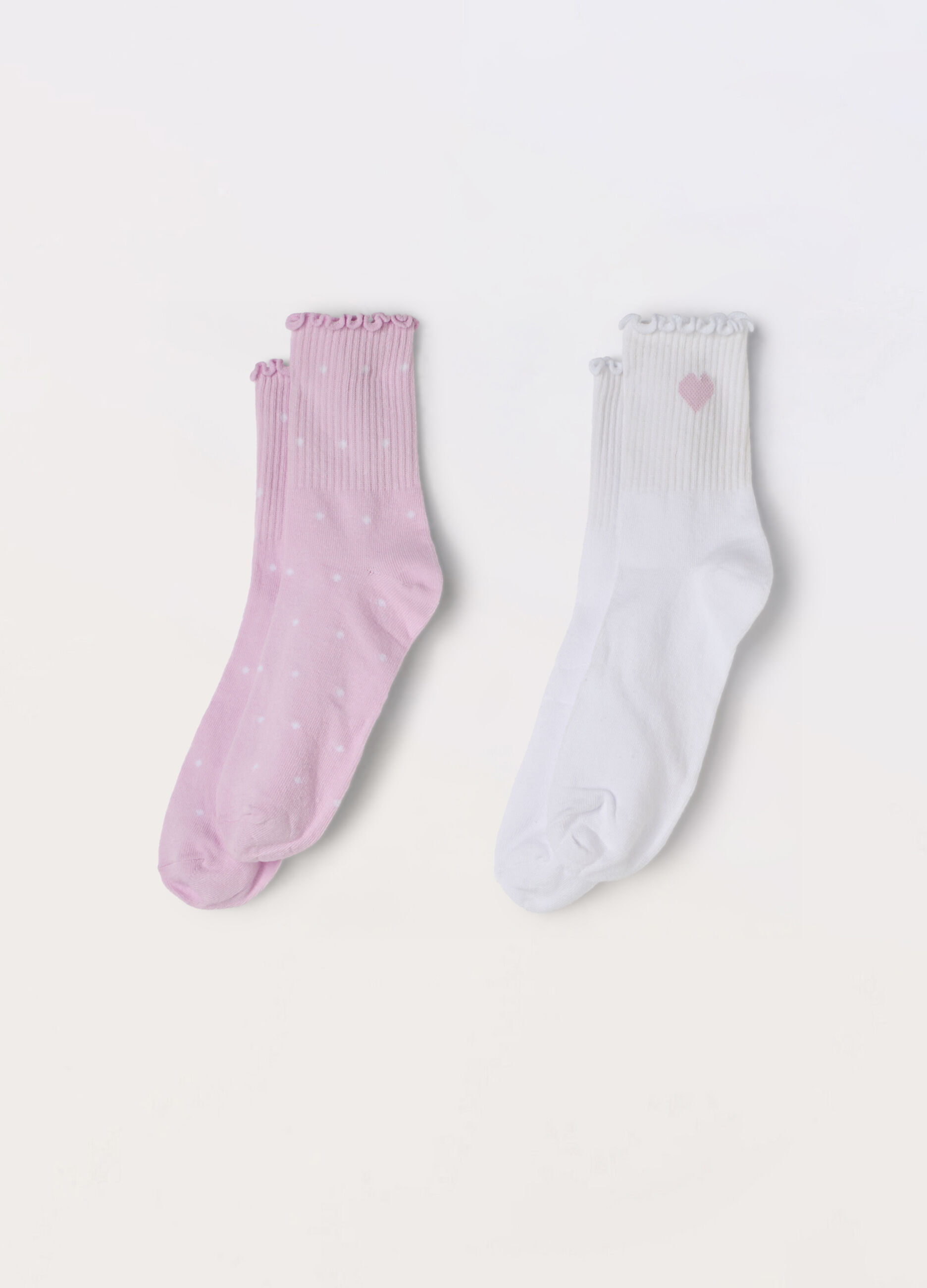 Pack 2 calze misto cotone donna_0