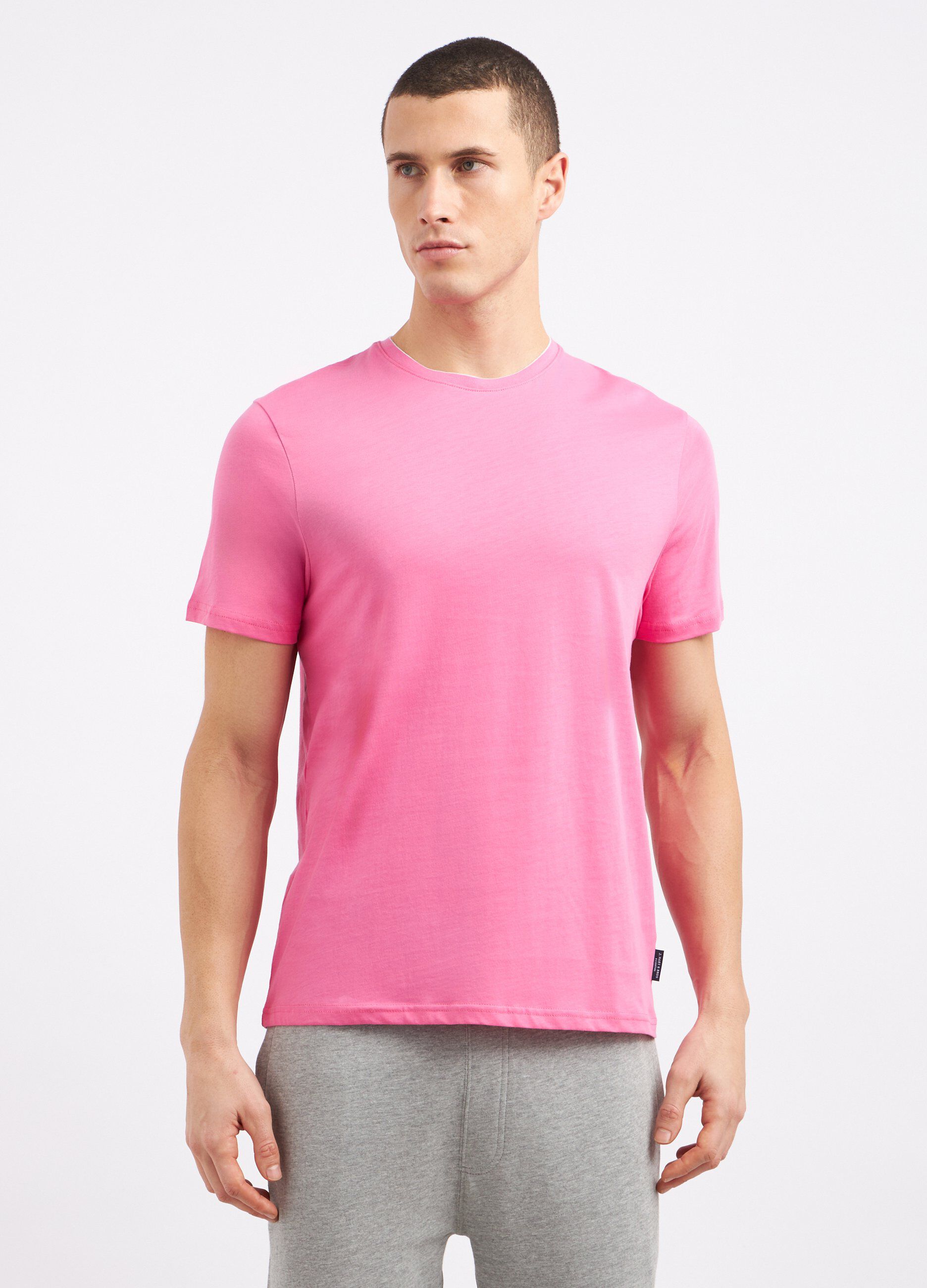 T-shirt in puro cotone uomo_0