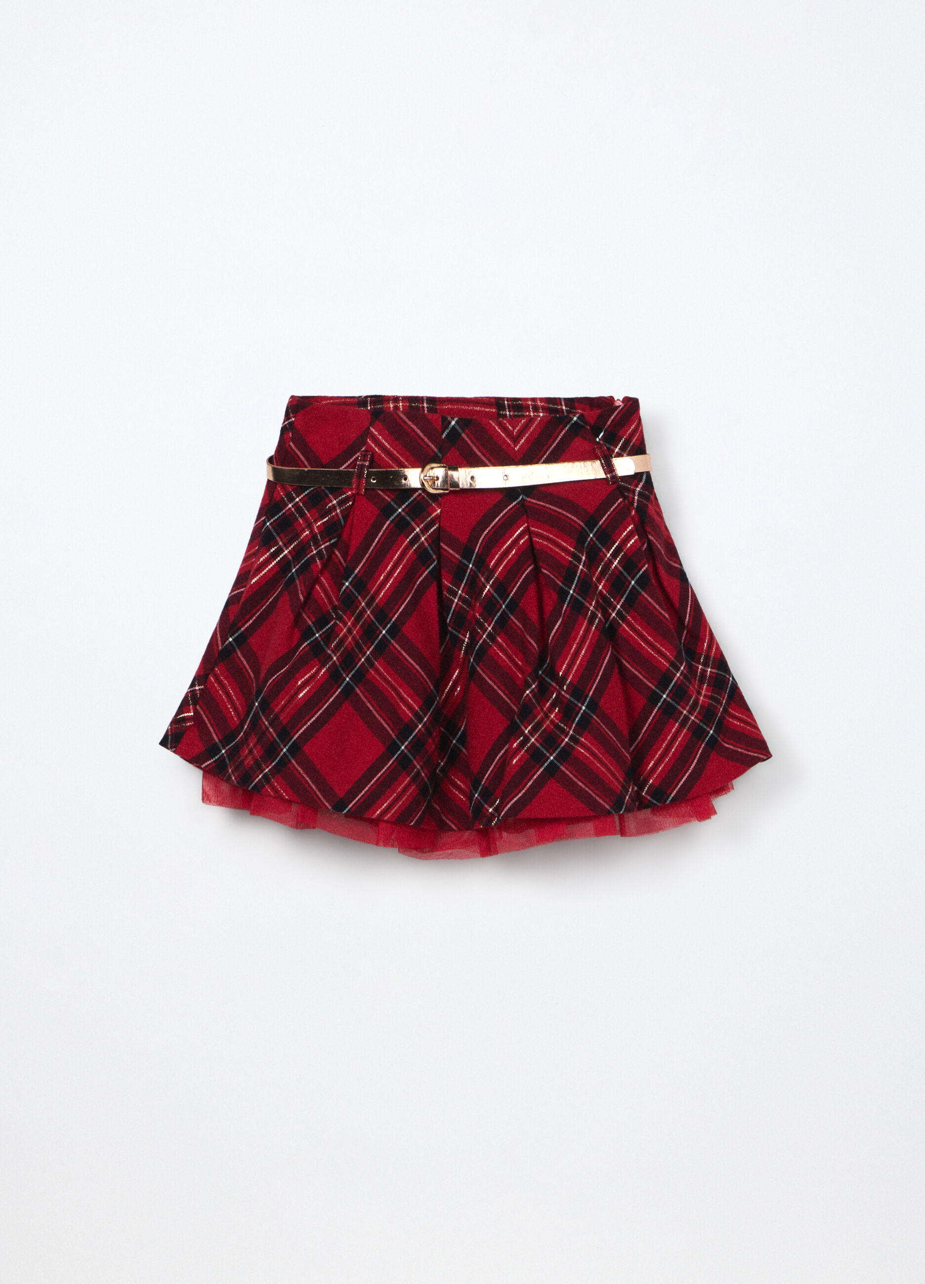 Gonna a quadri bambina_0