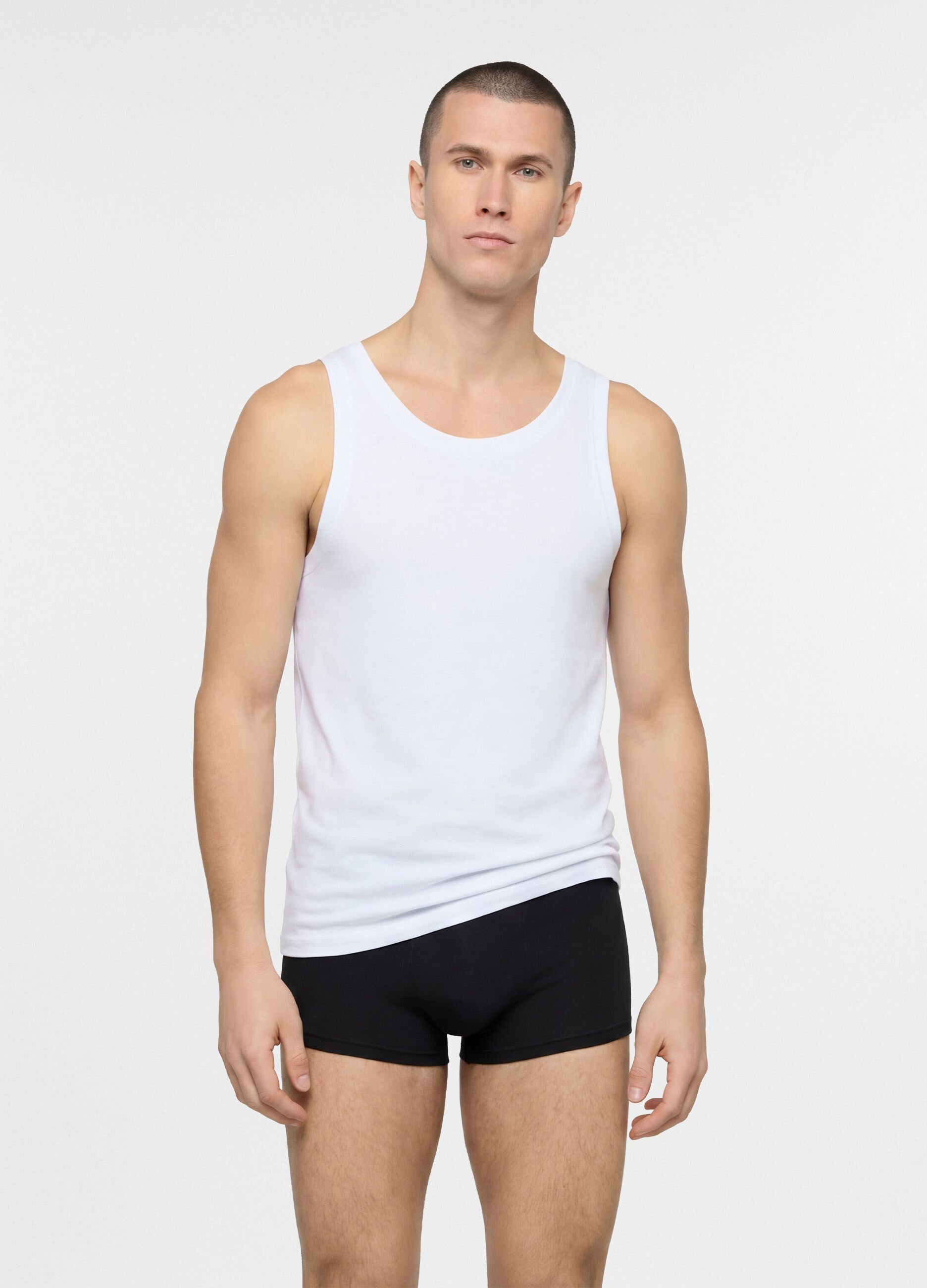 Canotta in jersey uomo_0