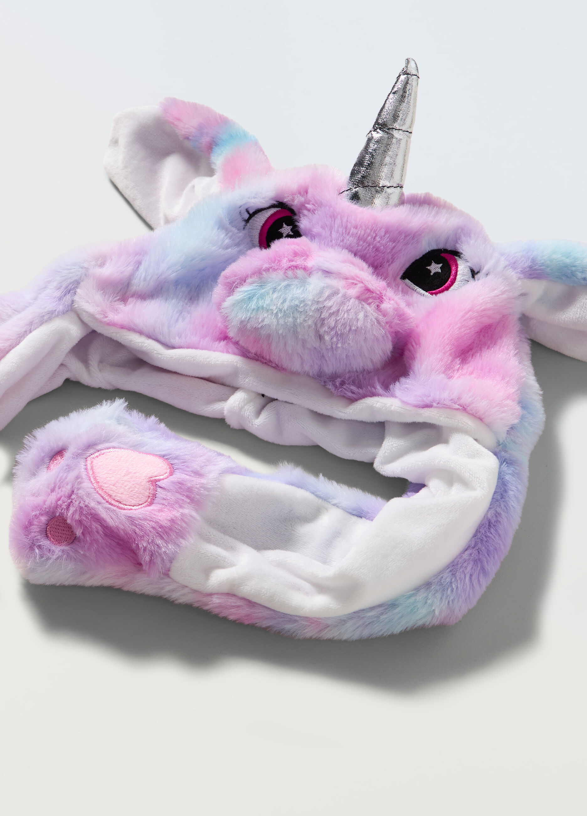 Para orecchie in eco fur con applicazioni 3D_1
