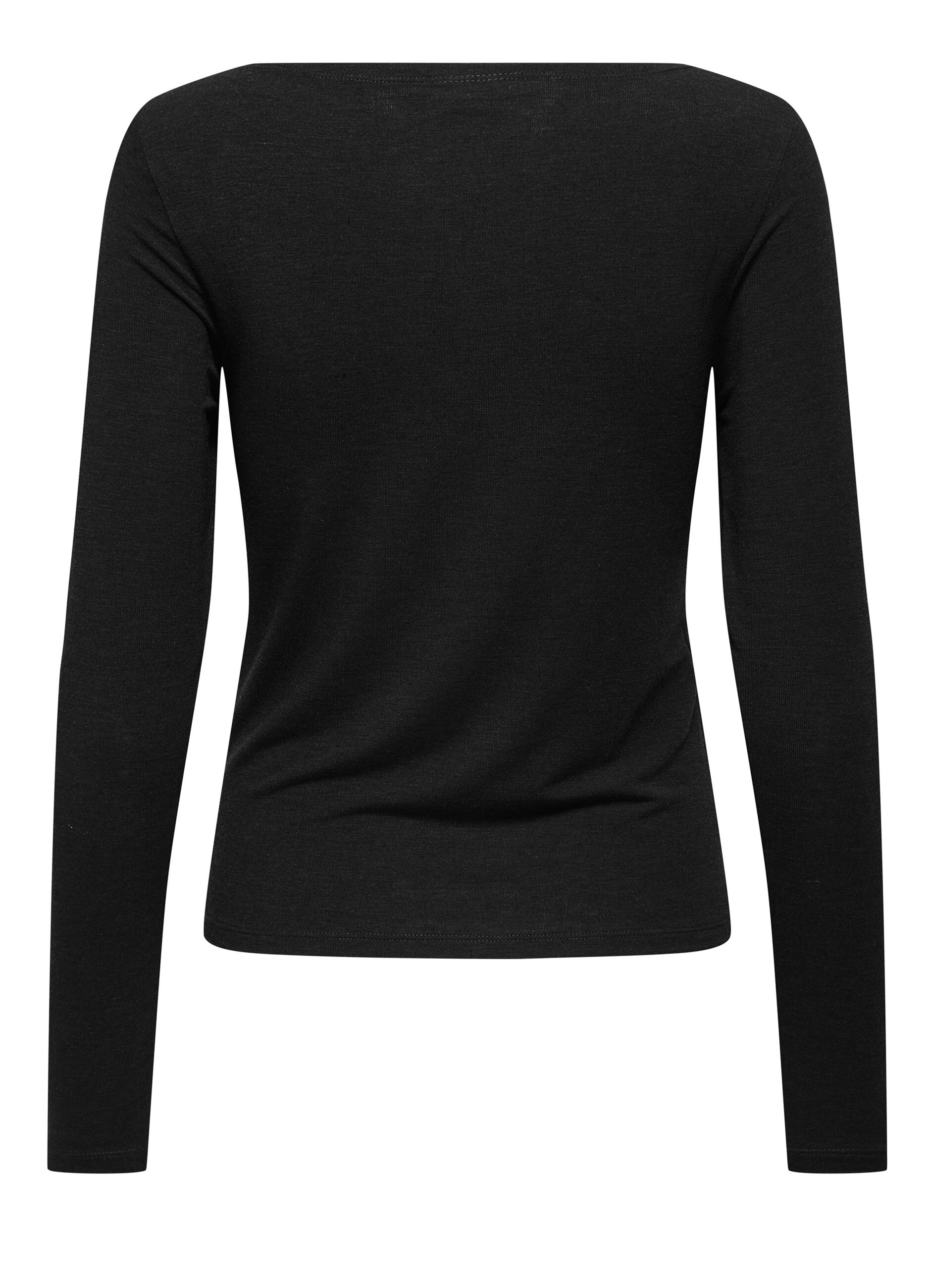 T-shirt con scollo a barchetta donna_6