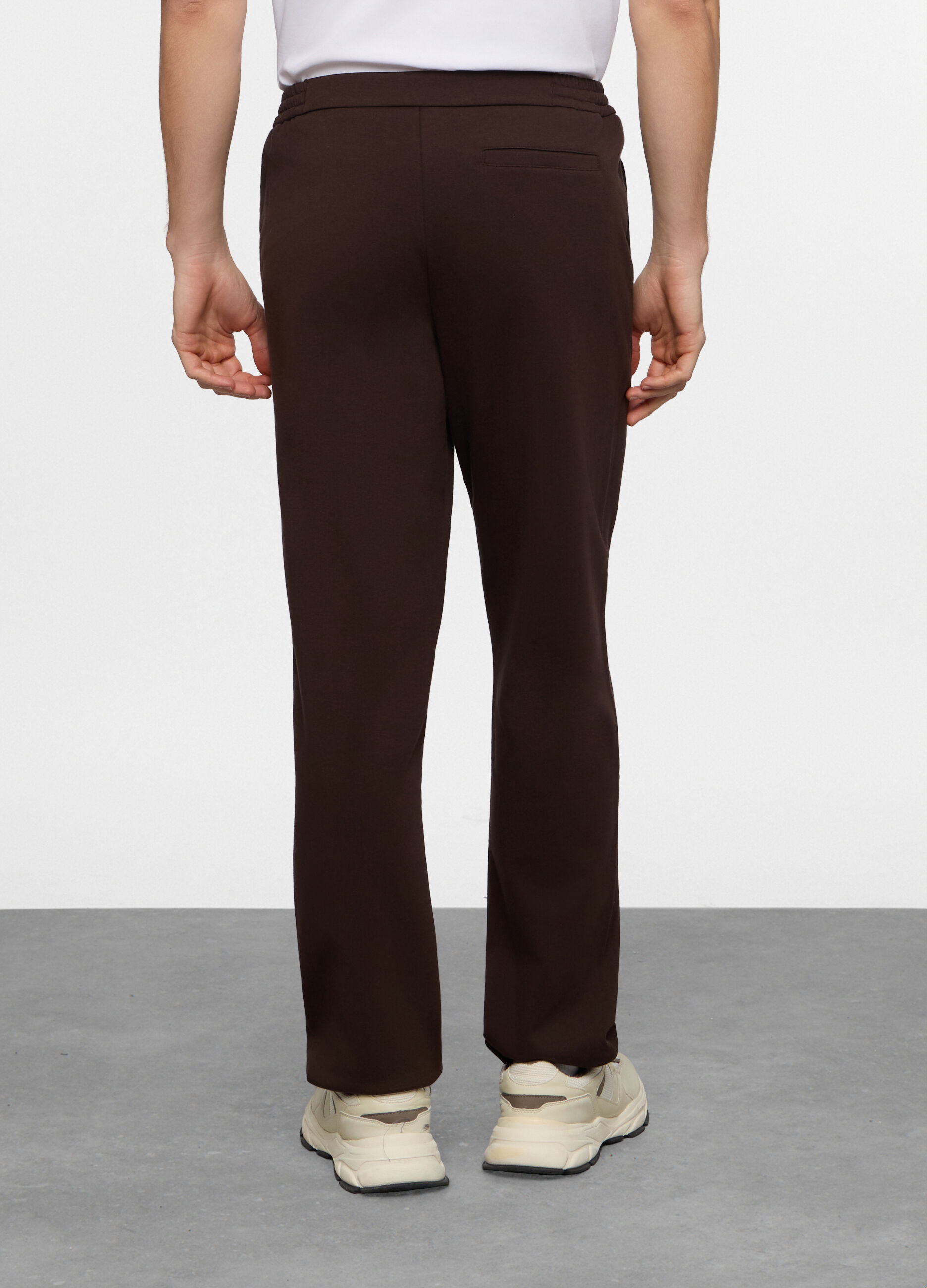 Pantalone chino in misto cotone uomo_1