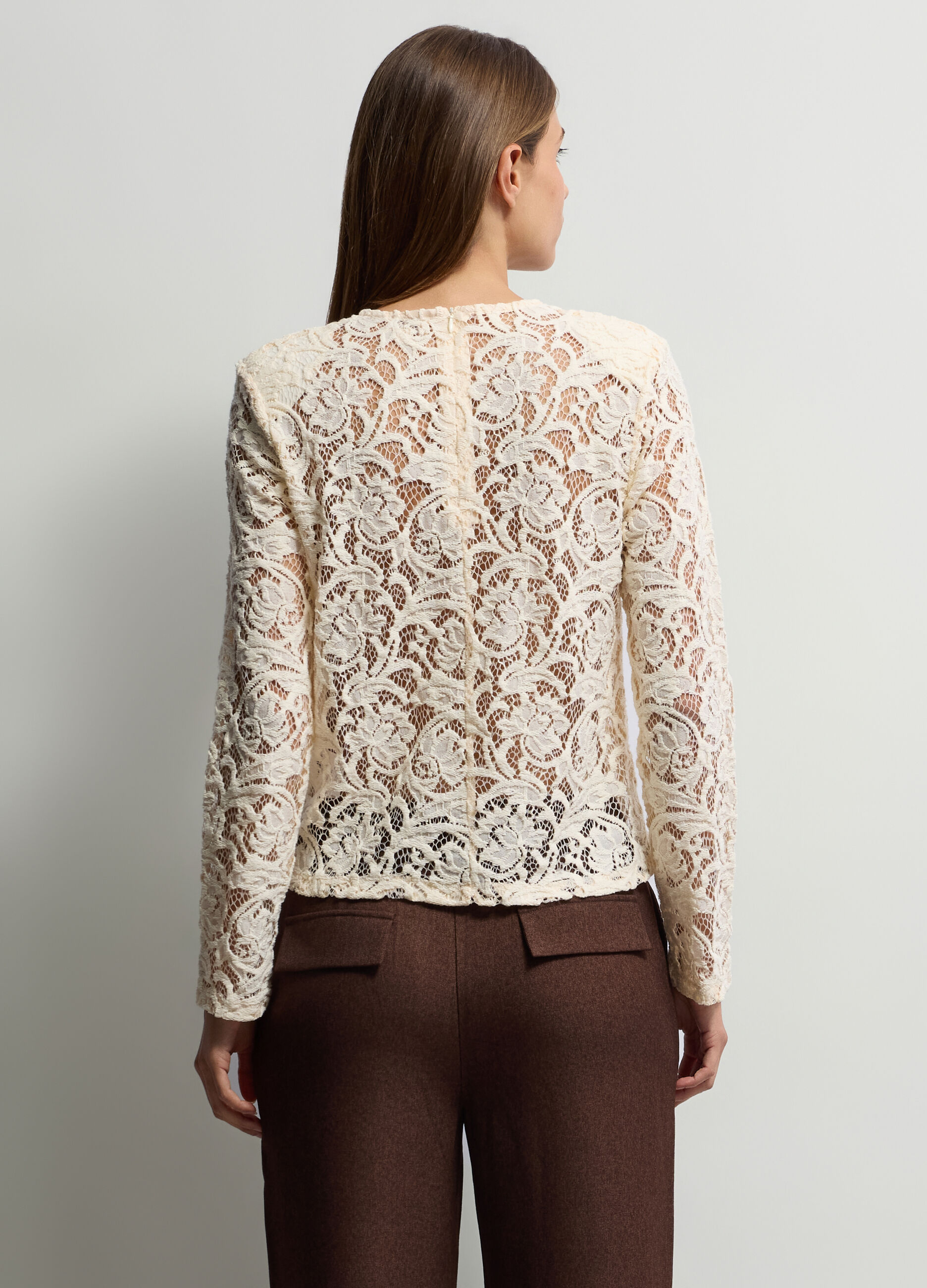 T-shirt Slim Fit girocollo donna_1