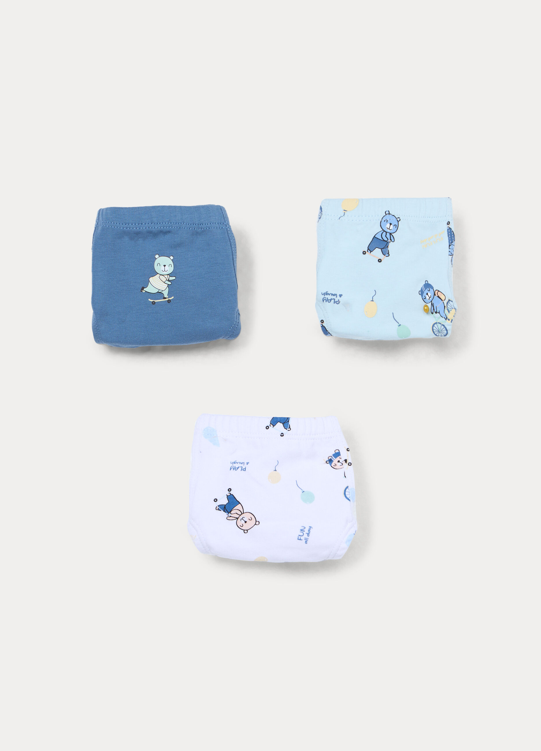 Pack 3 slip in jersey di cotone stretch _0