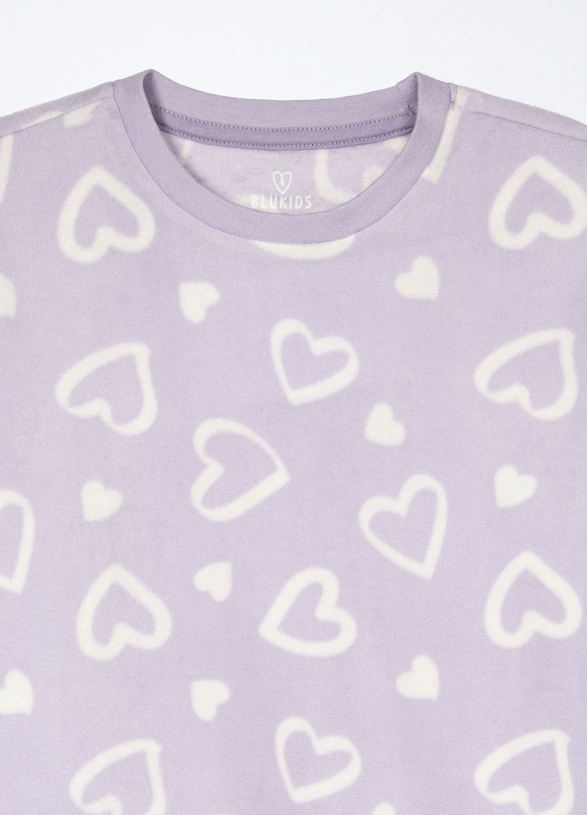 Set pigiama lungo in pile ragazza_2