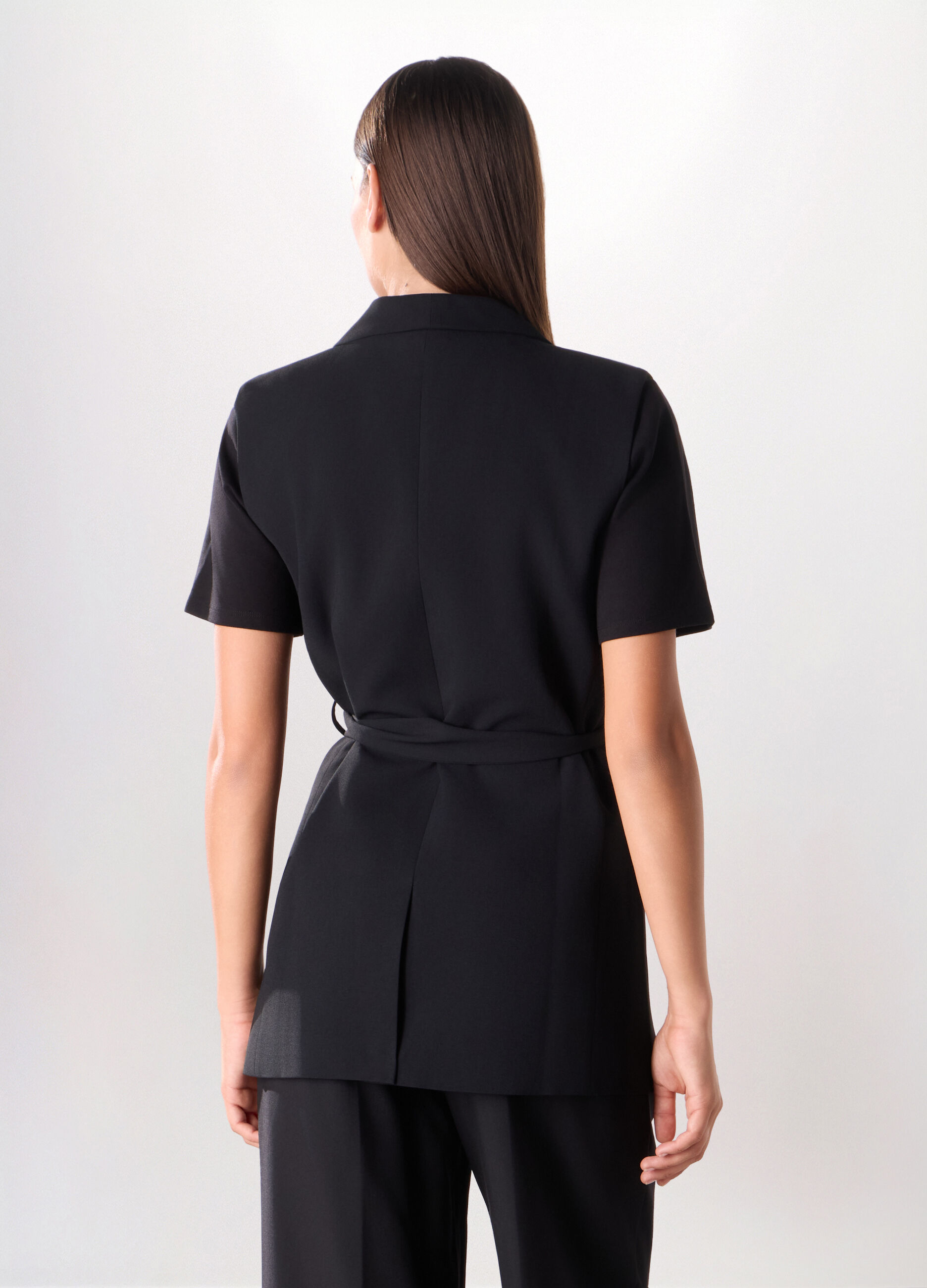 Blazer smanicato donna_1