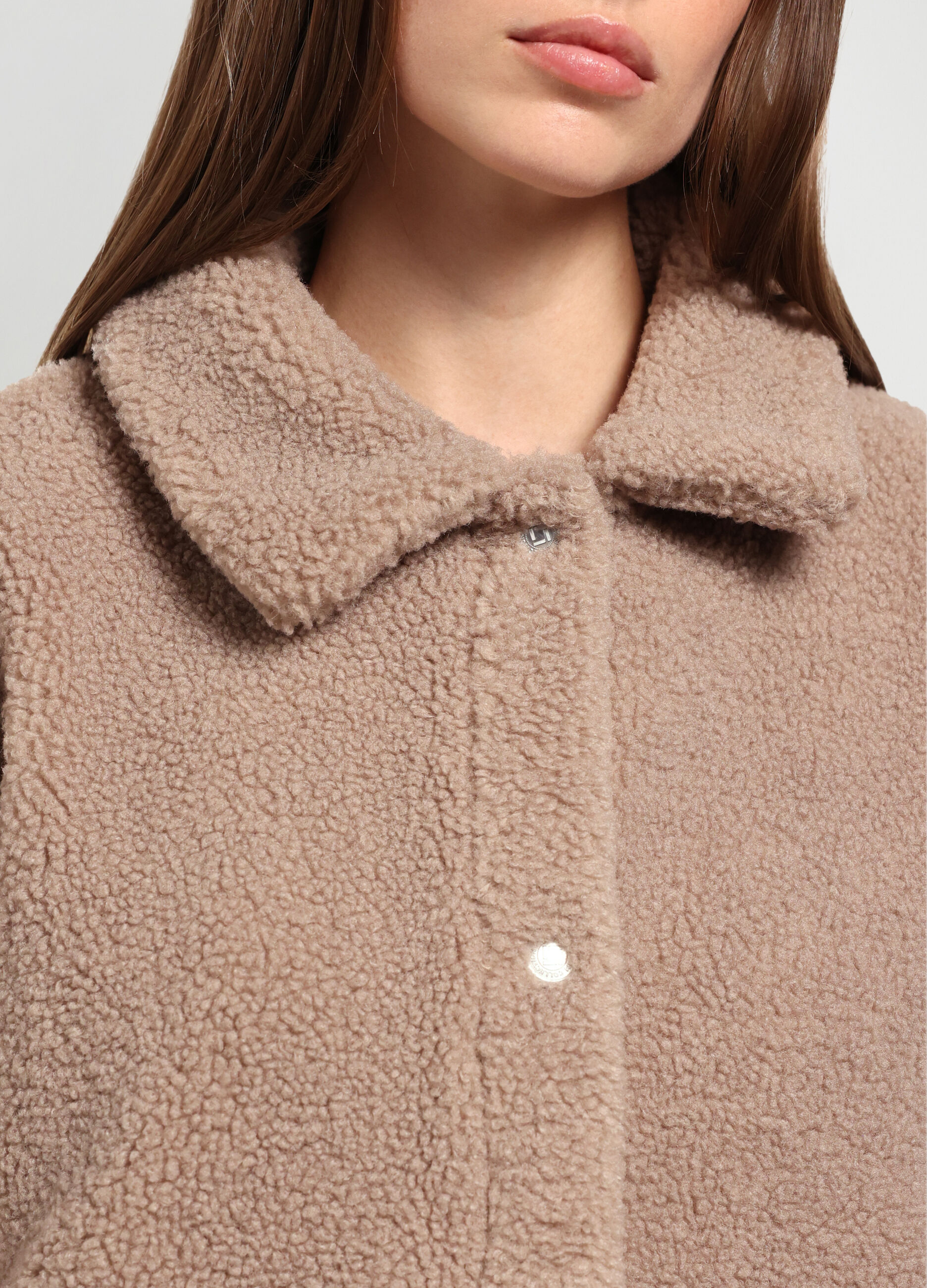 Giacca in sherpa donna