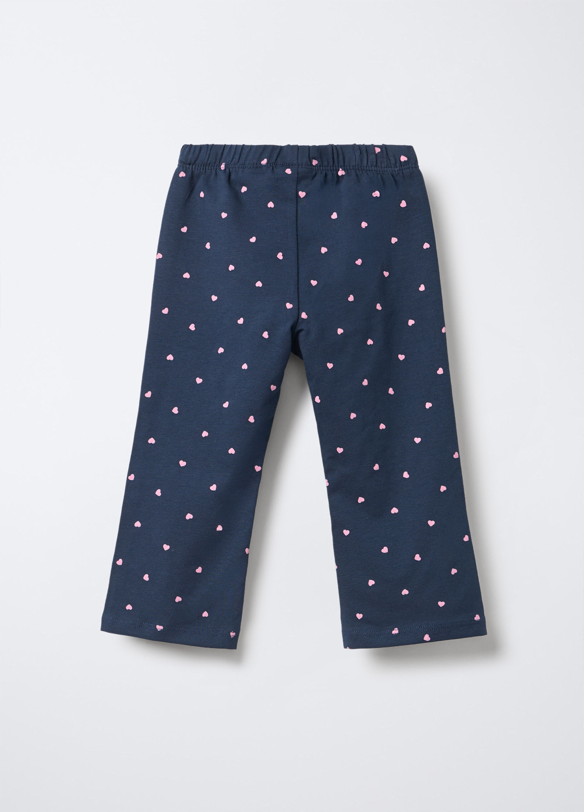 Leggings in jersey di cotone stretch Flare Fit bimba_1