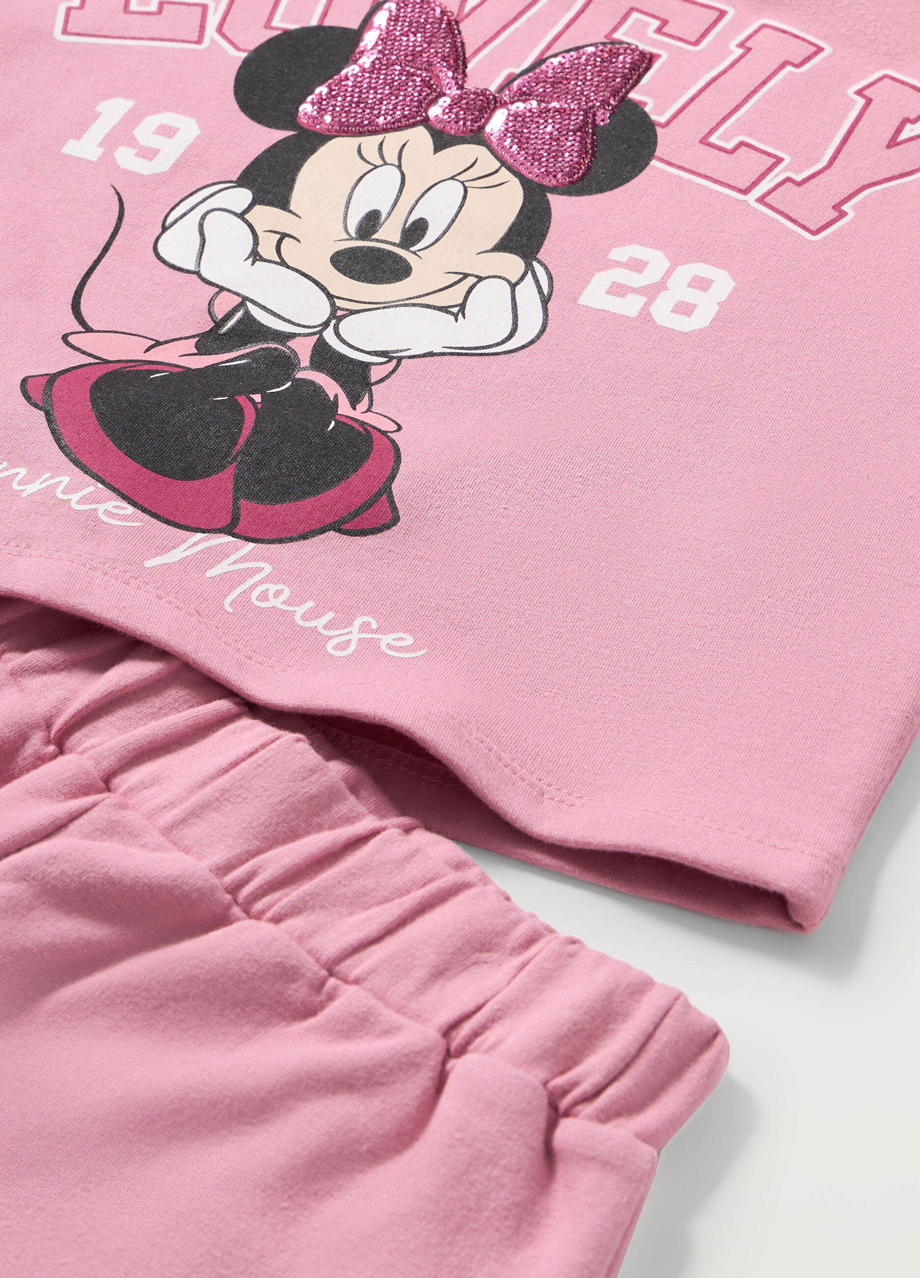 Jogging set in cotone stretch bambina_1