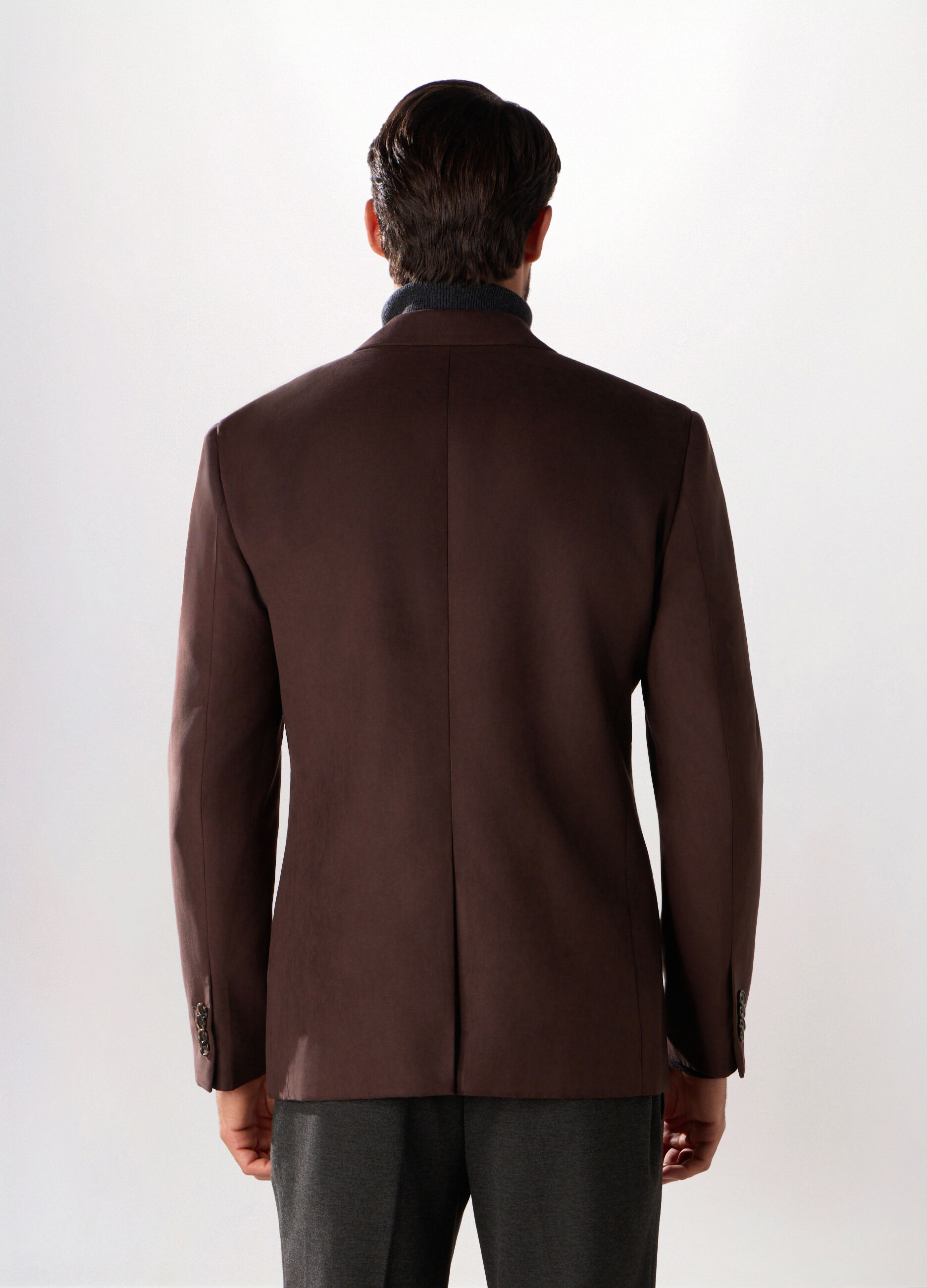 Blazer in ECOpelle scamosciata uomo_1