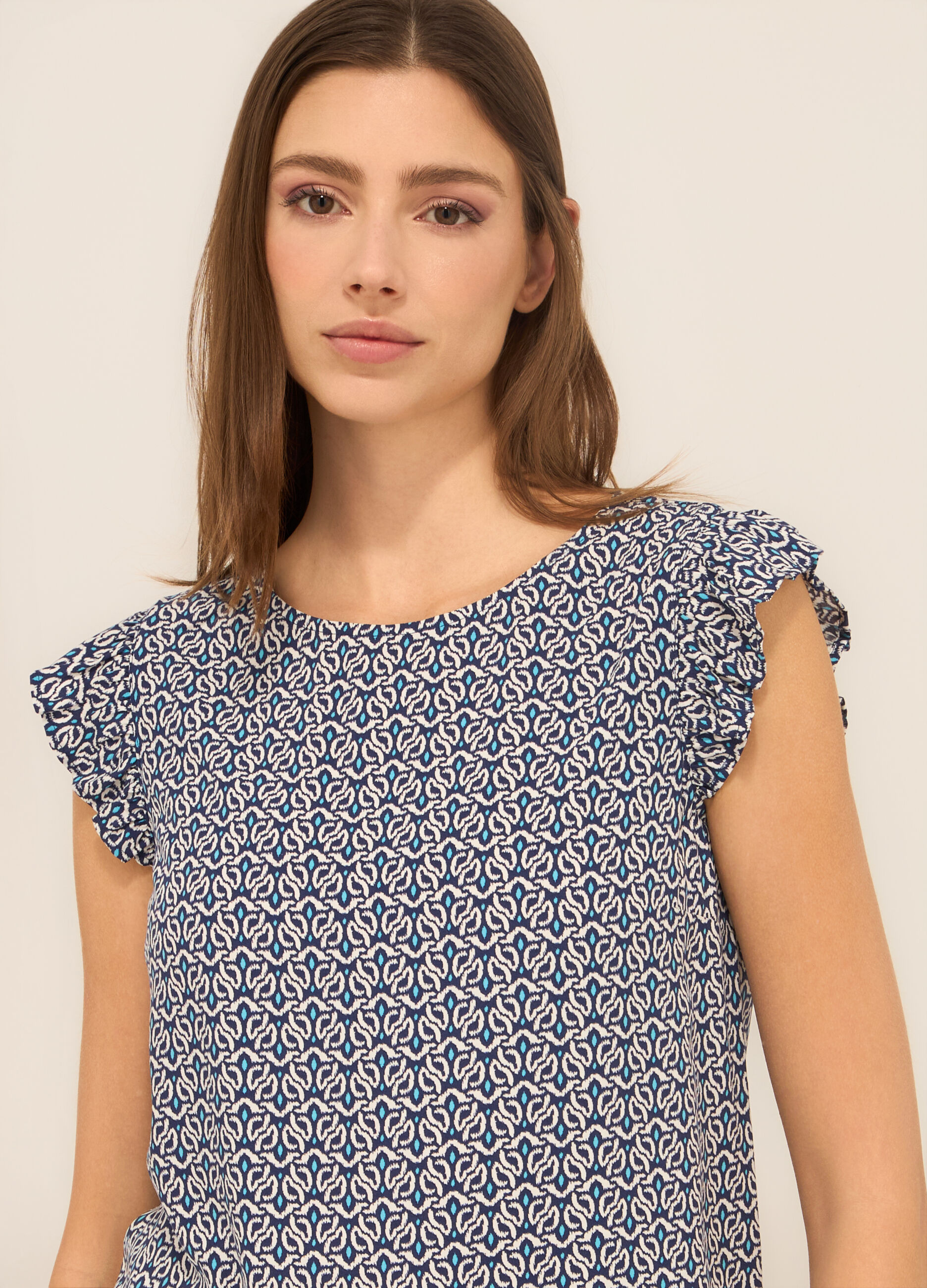 Blusa in pura viscosa donna_2