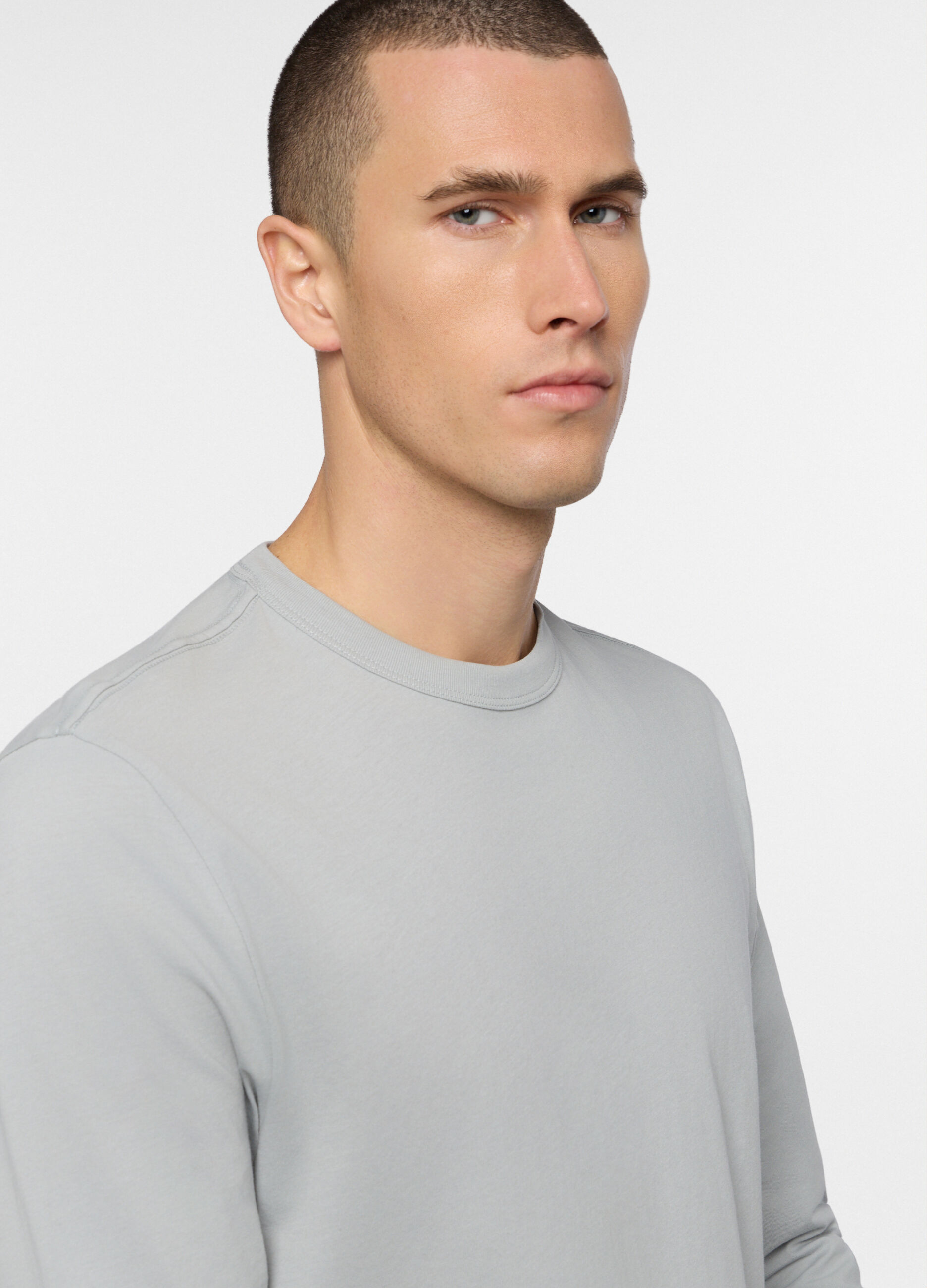 Maglia a maniche lunghe in jersey di cotone_2