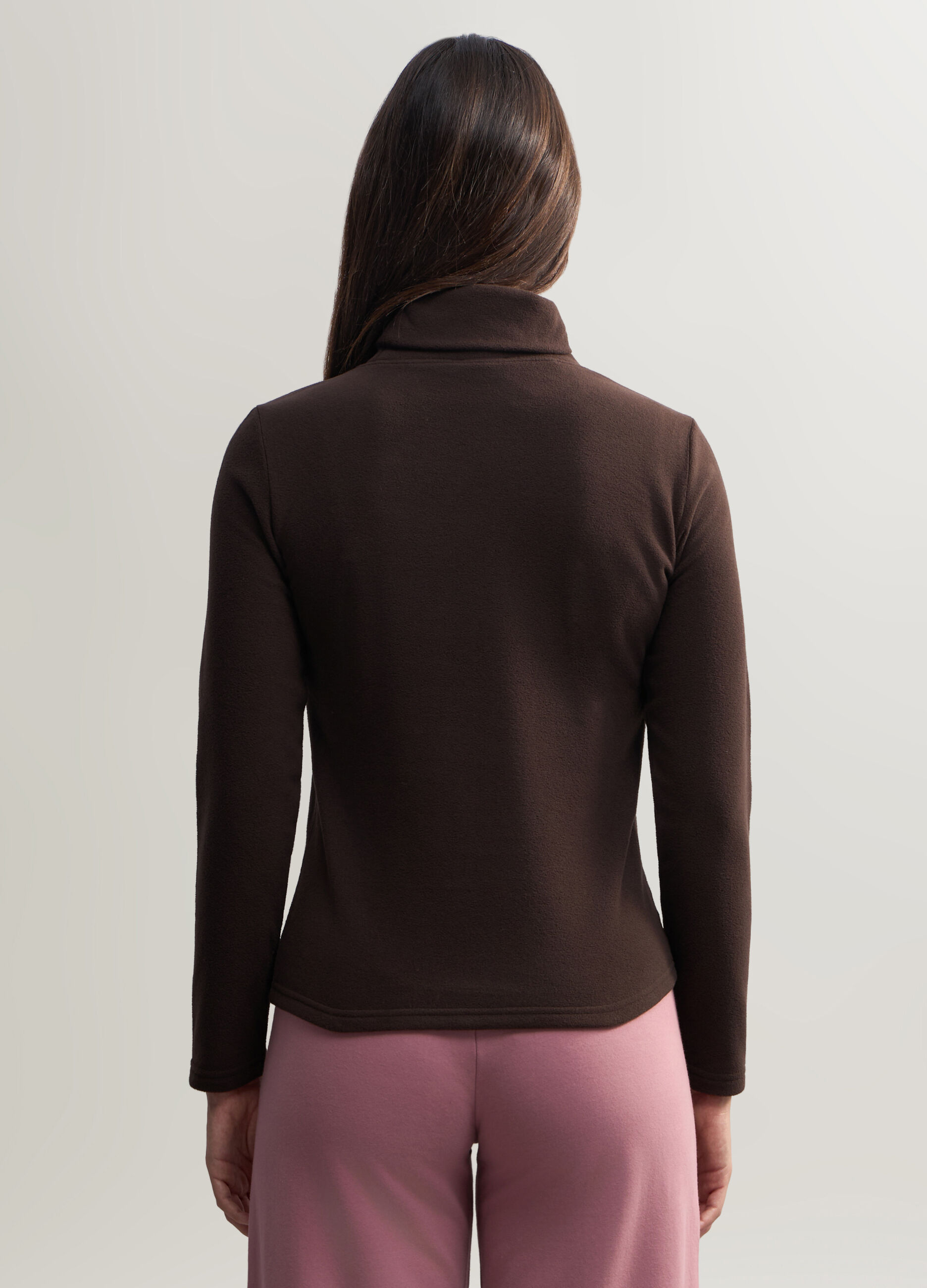 Lupetto Fitted in pile donna_1