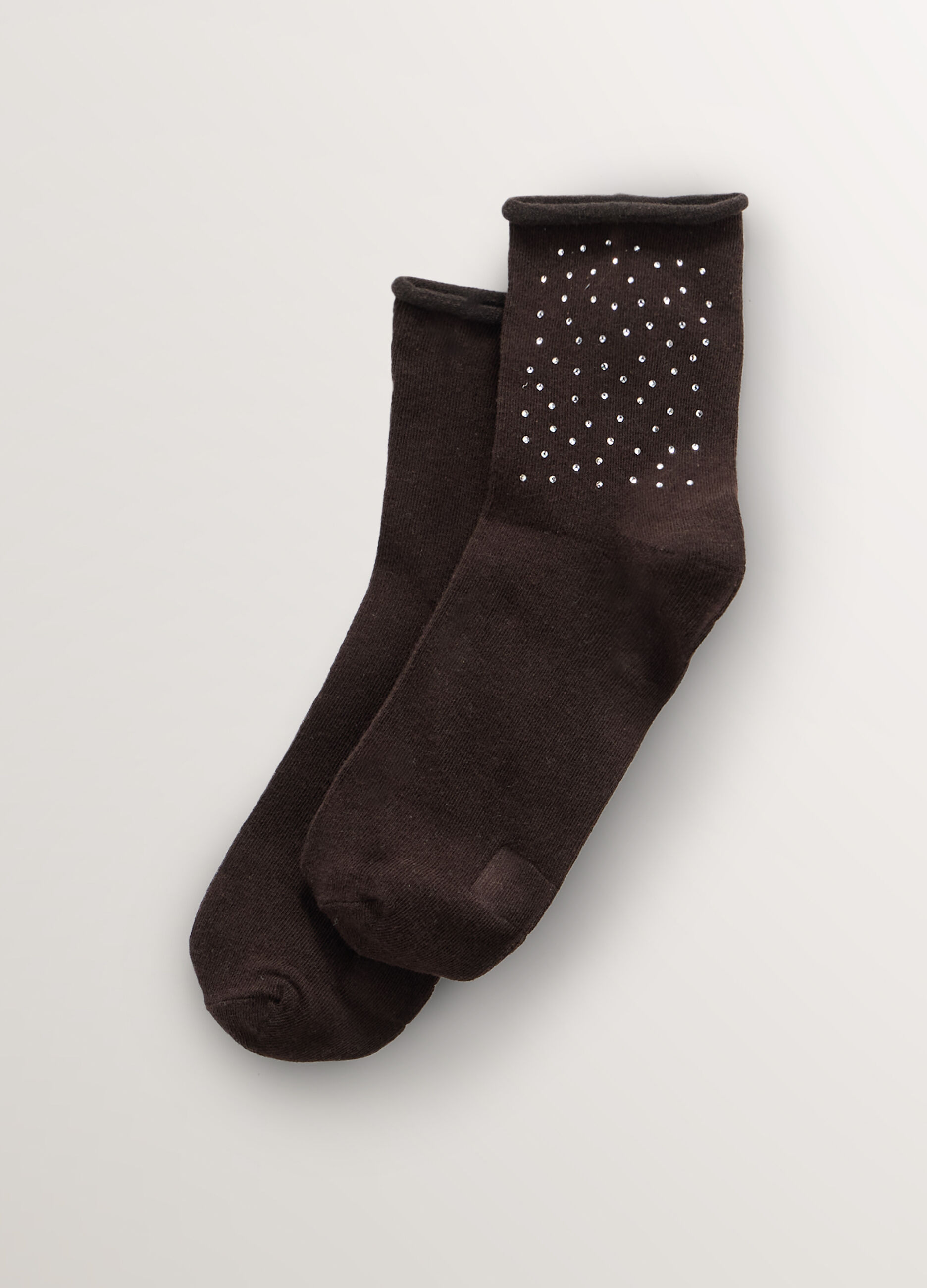 Calze corte in misto cotone stretch donna_0