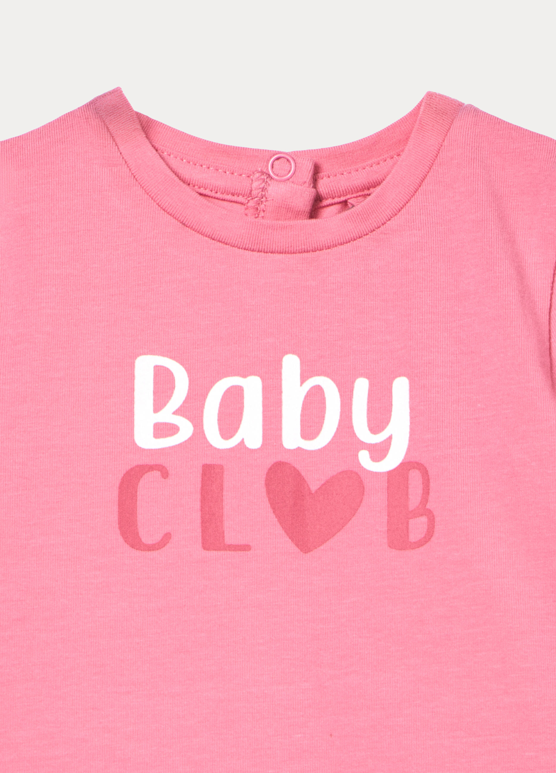 Jogging set in jersey di cotone stretch neonata_2