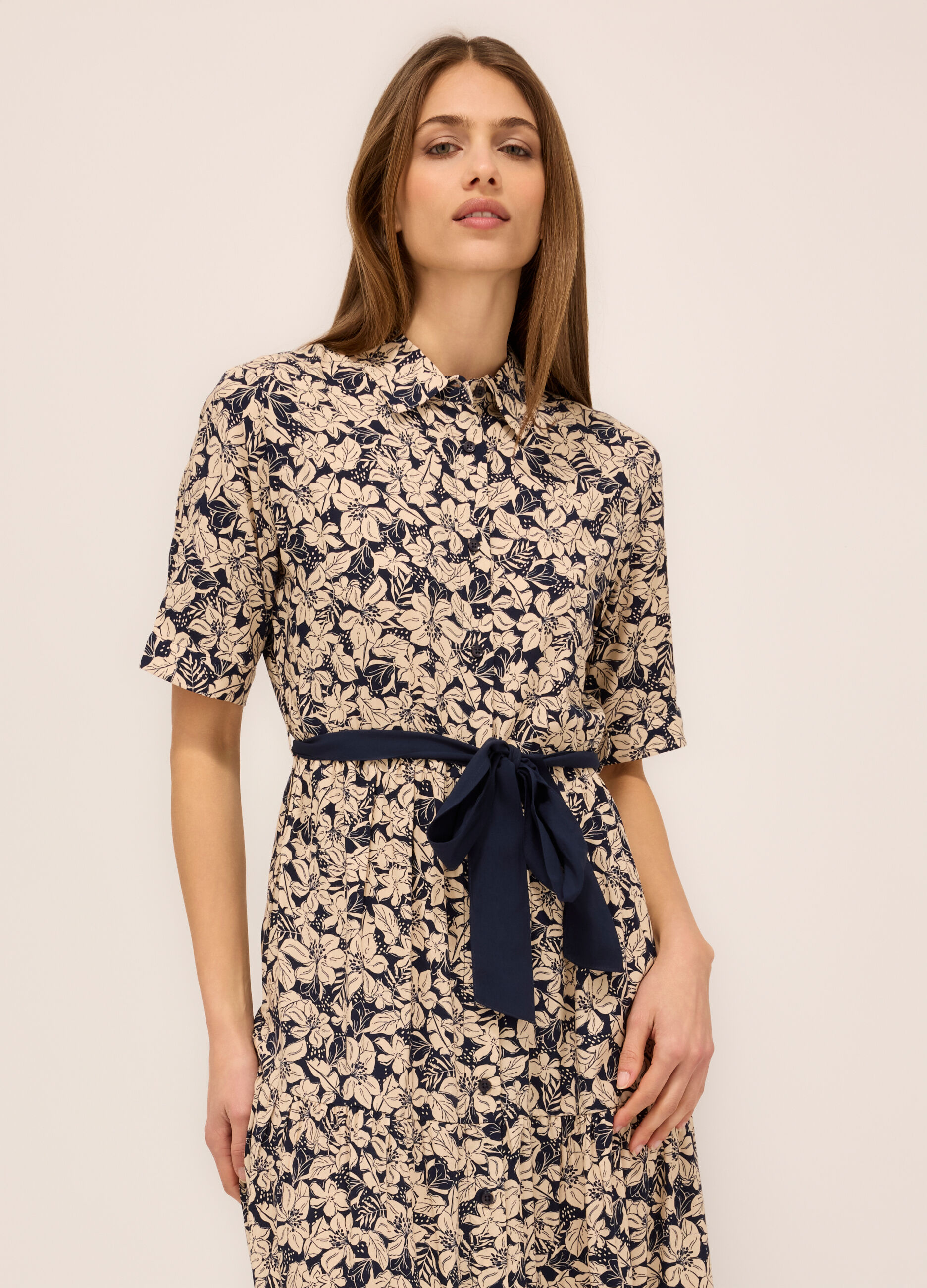 Abito lungo in pura viscosa donna_2