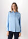 Camicia in pura viscosa tinta unita donna_0