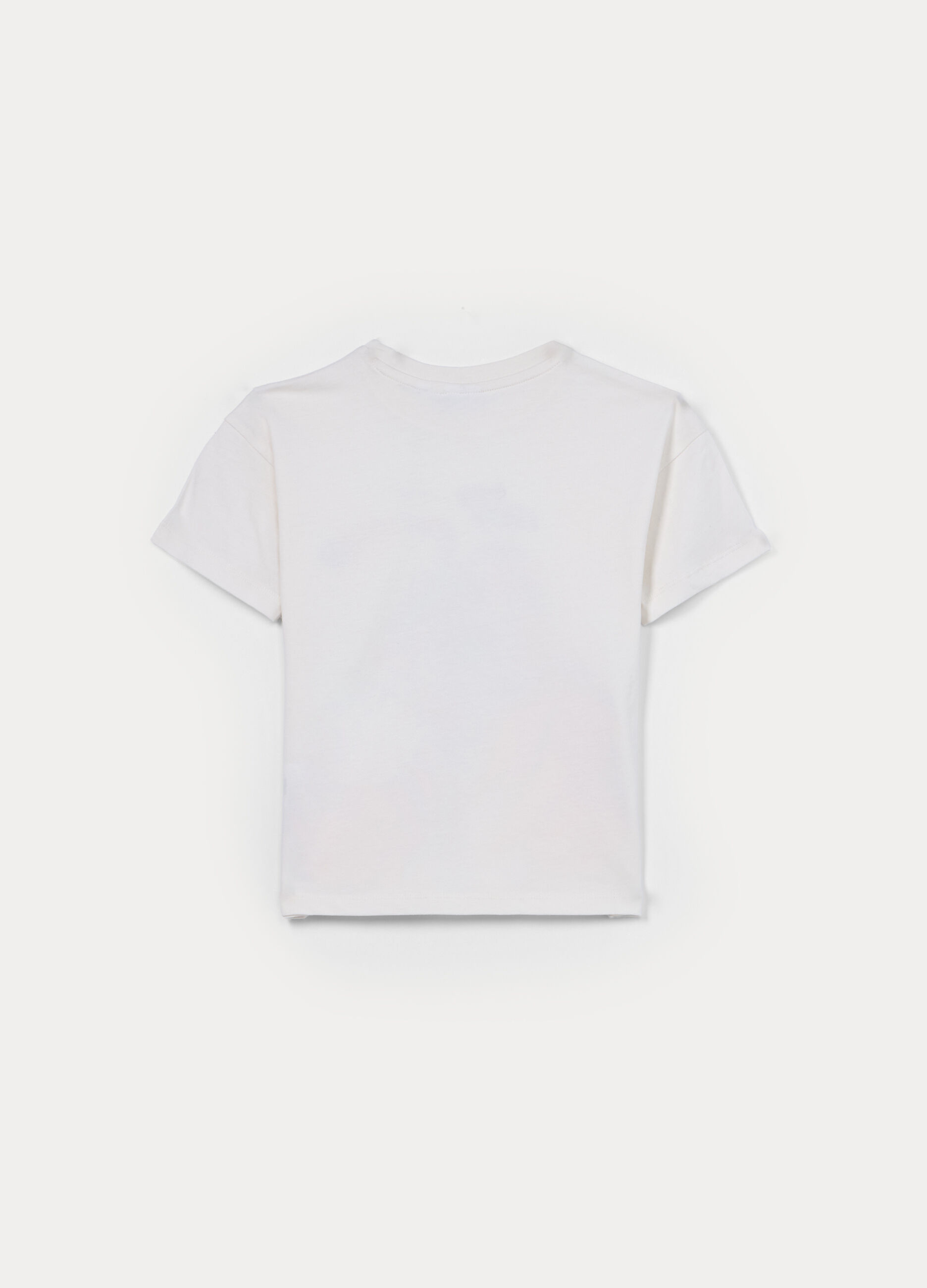 T-shirt girocollo in jersey bambino_1