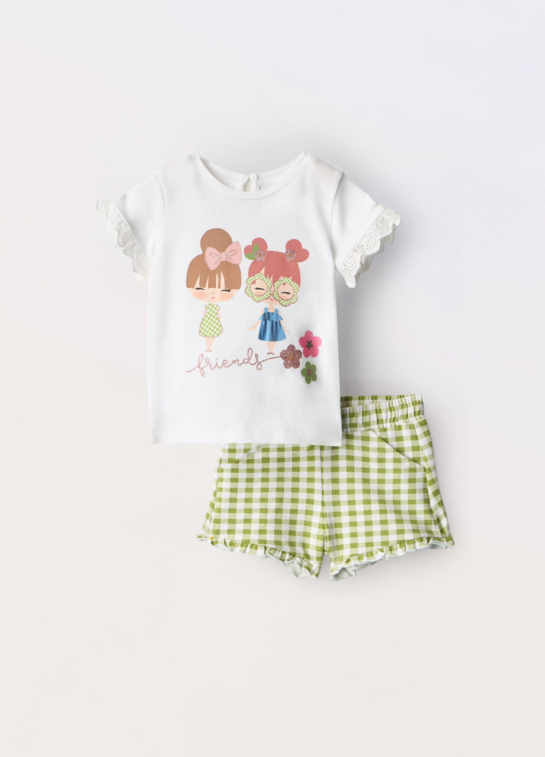 Jogging set in cotone stretch neonata_0
