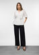 Pantaloni wide leg misto lino donna_0