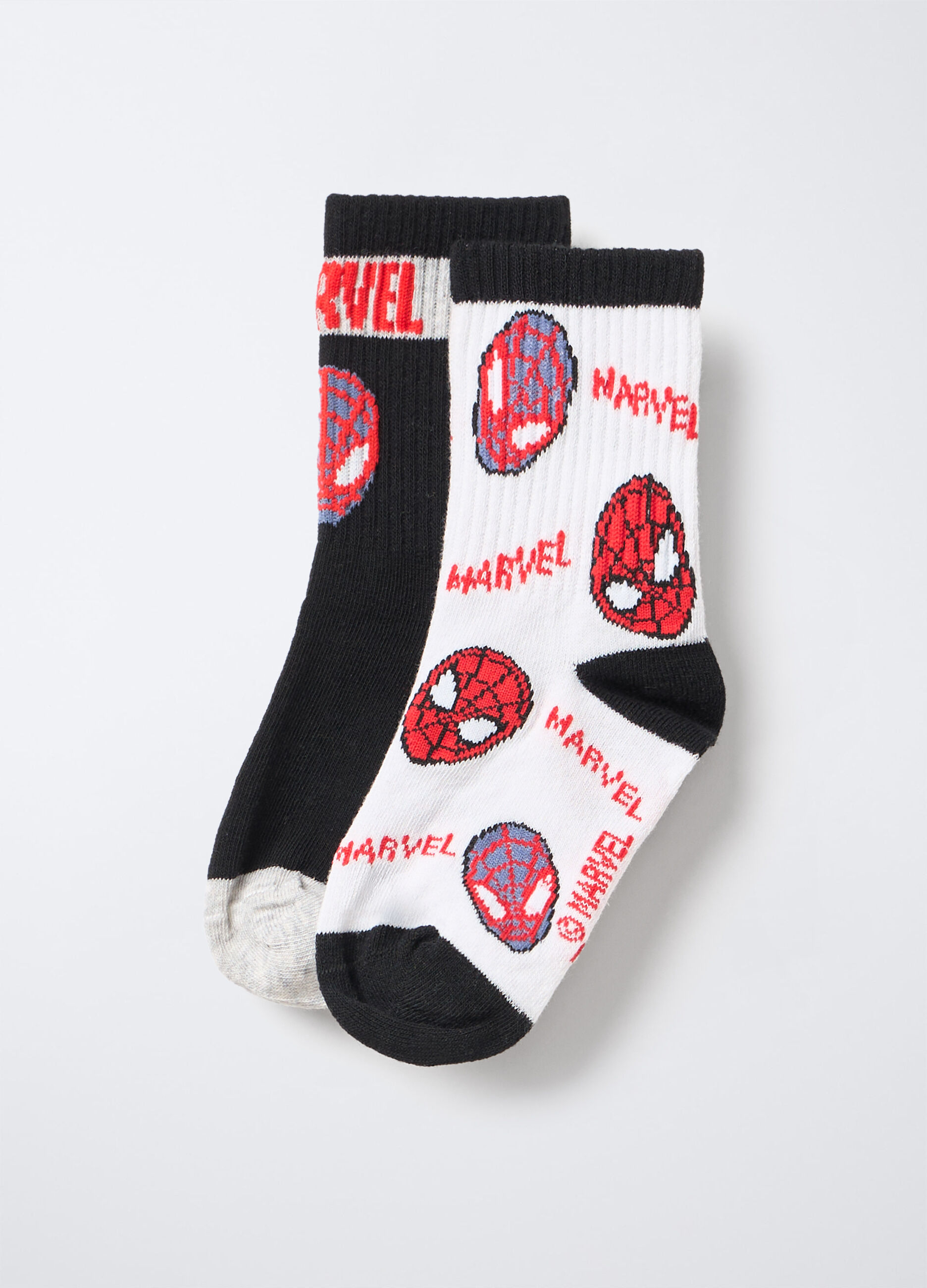 Pack 2 calze da tennis Marvel in misto cotone bambino_1